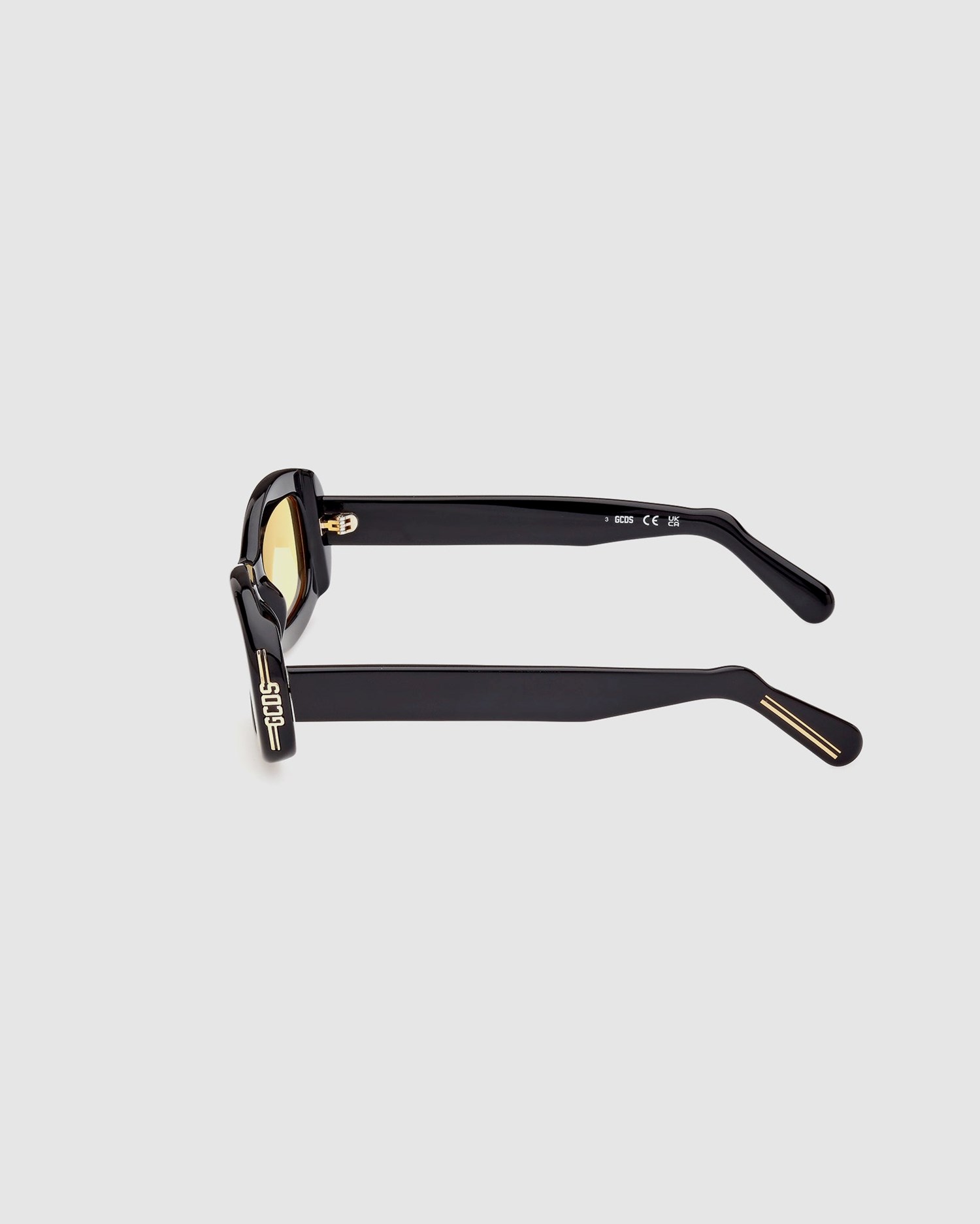 Lunettes de Soleil GCDS Gd0027 Oval Sunglasses Femme Noir | 264351-HQI