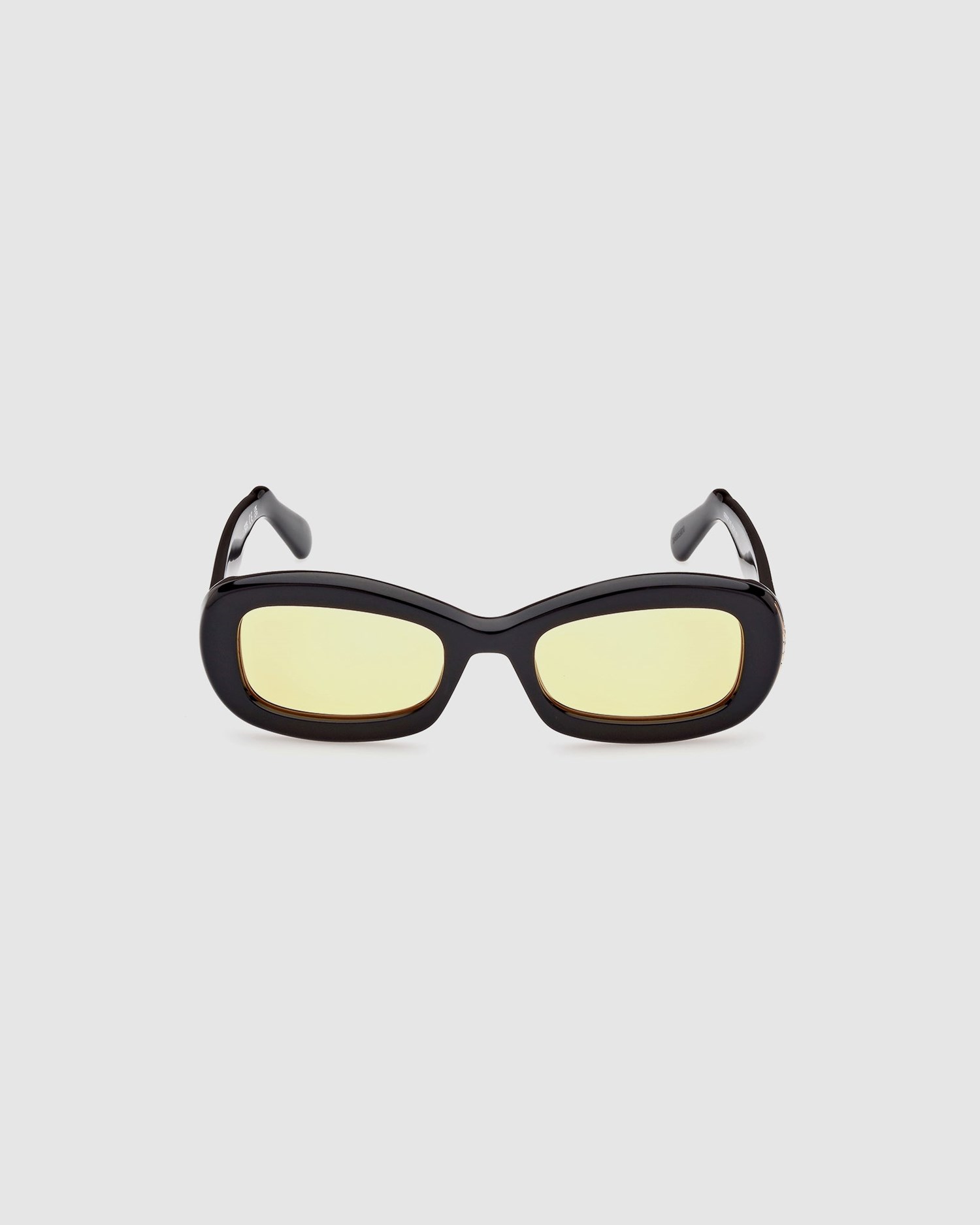 Lunettes de Soleil GCDS Gd0027 Oval Sunglasses Femme Noir | 264351-HQI