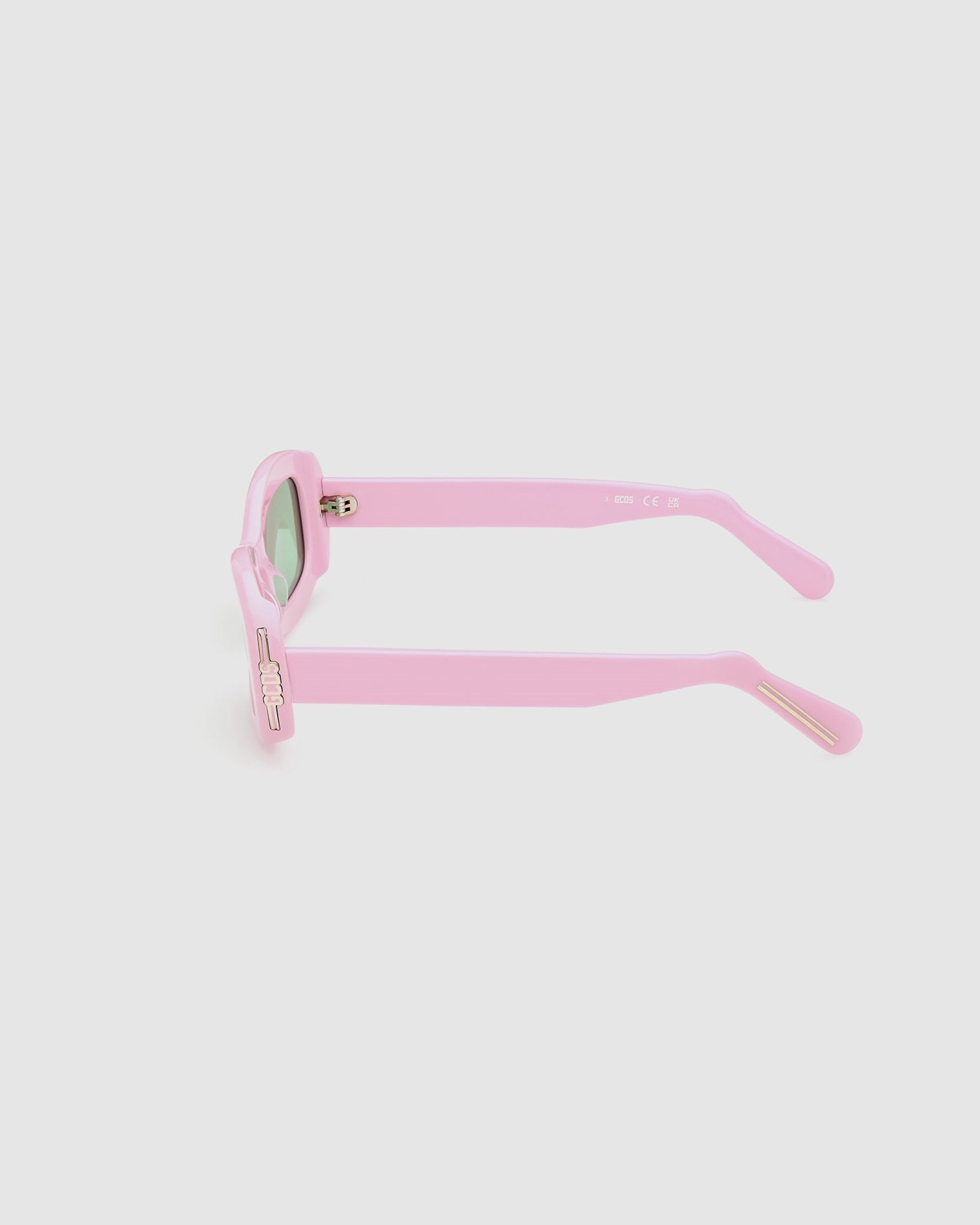Lunettes de Soleil GCDS Gd0027 Oval Sunglasses Femme Rose | 523068-AYS
