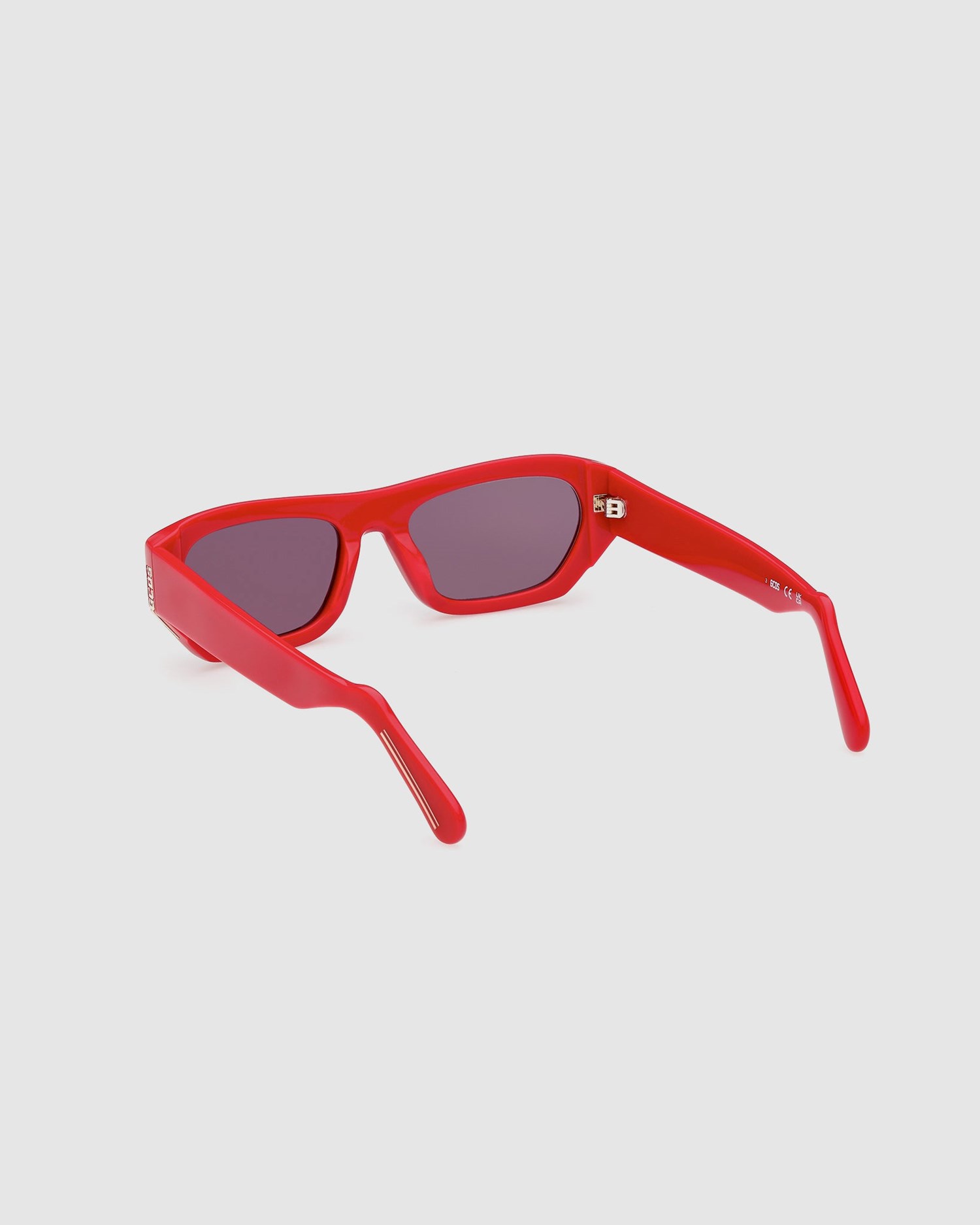 Lunettes de Soleil GCDS Gd0029 Geometric Sunglasses Homme Rouge | 935416-BSR