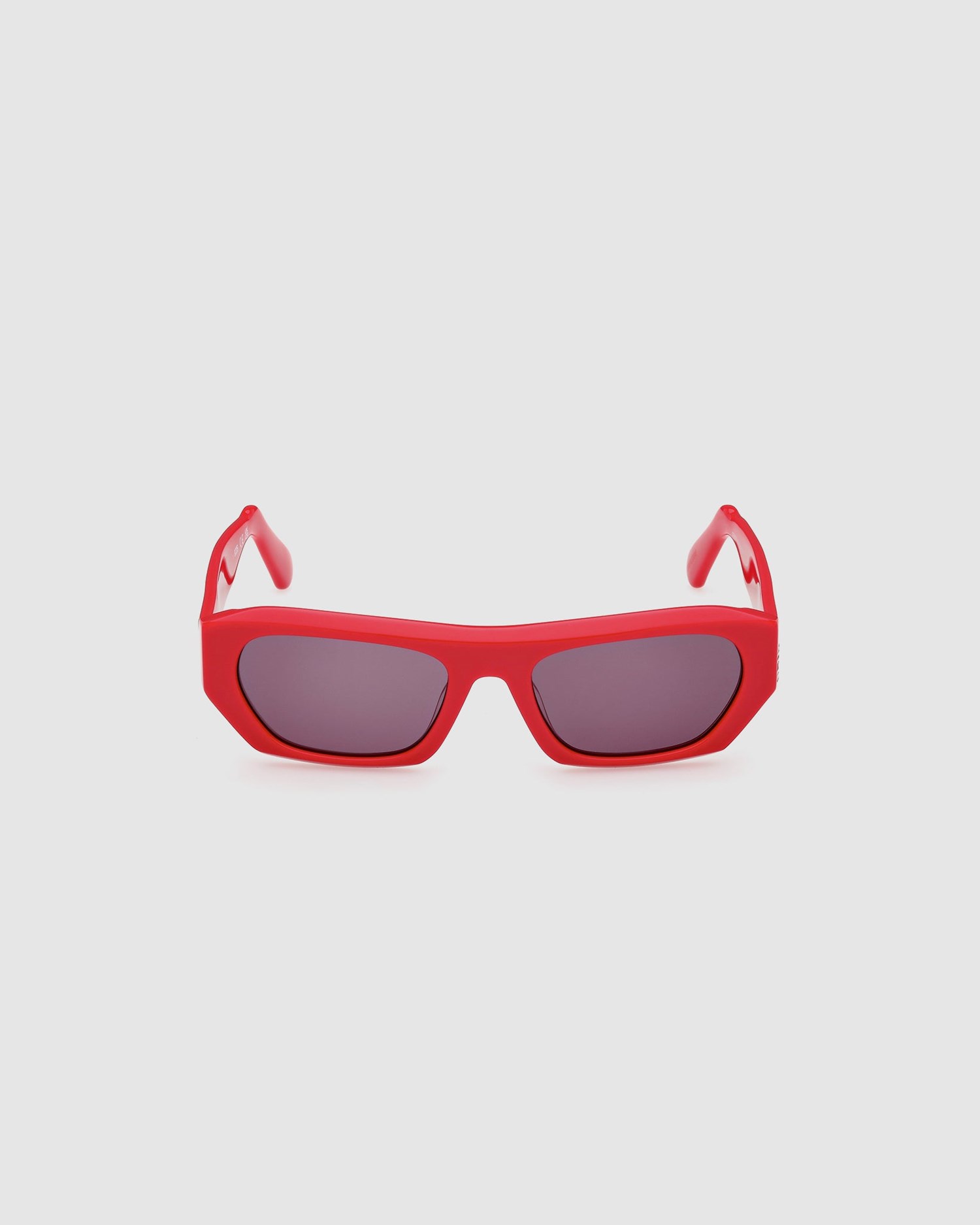 Lunettes de Soleil GCDS Gd0029 Geometric Sunglasses Homme Rouge | 935416-BSR