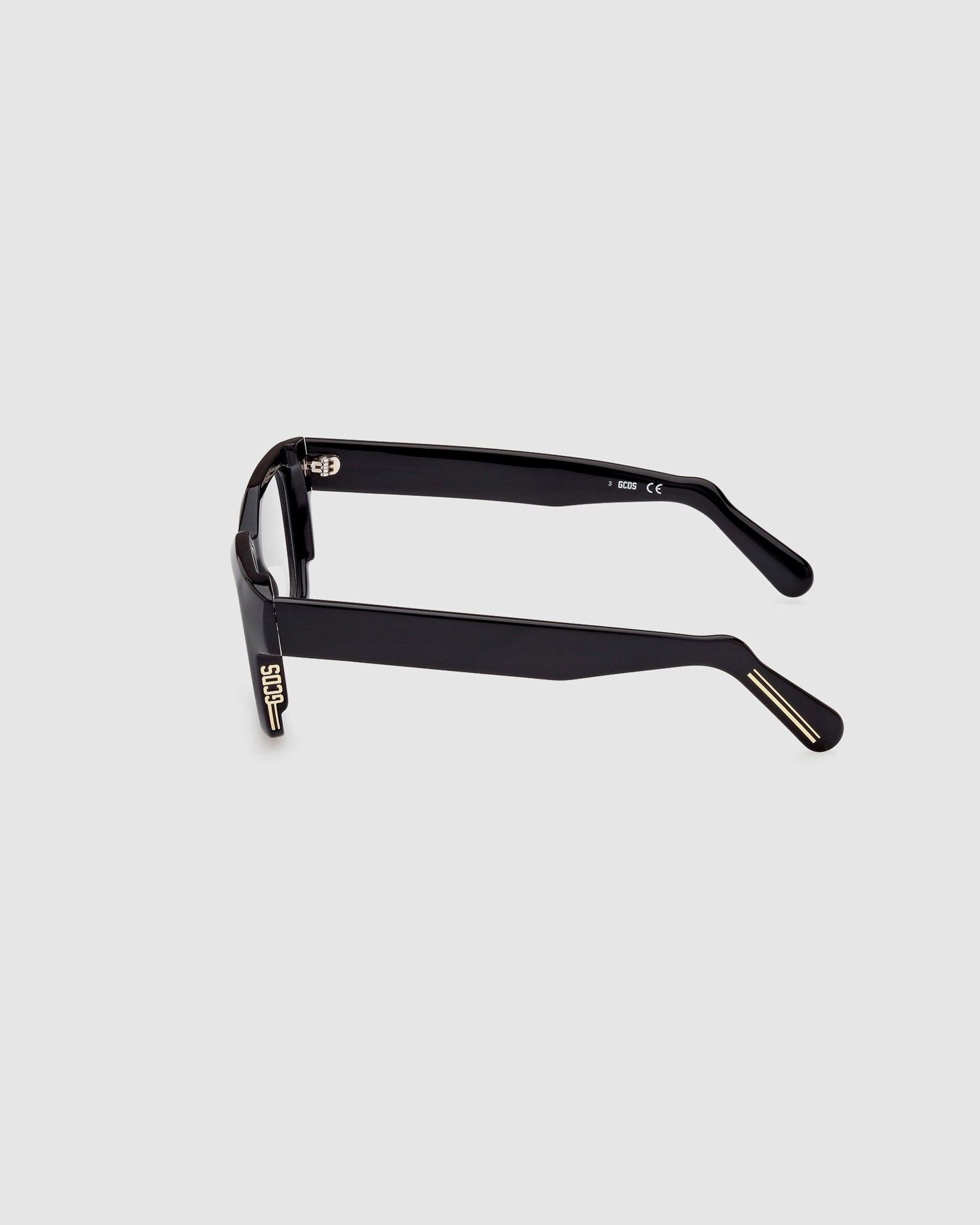 Lunettes de Soleil GCDS Gd5013 Squared Eyeglasses Homme Noir | 296840-JKX