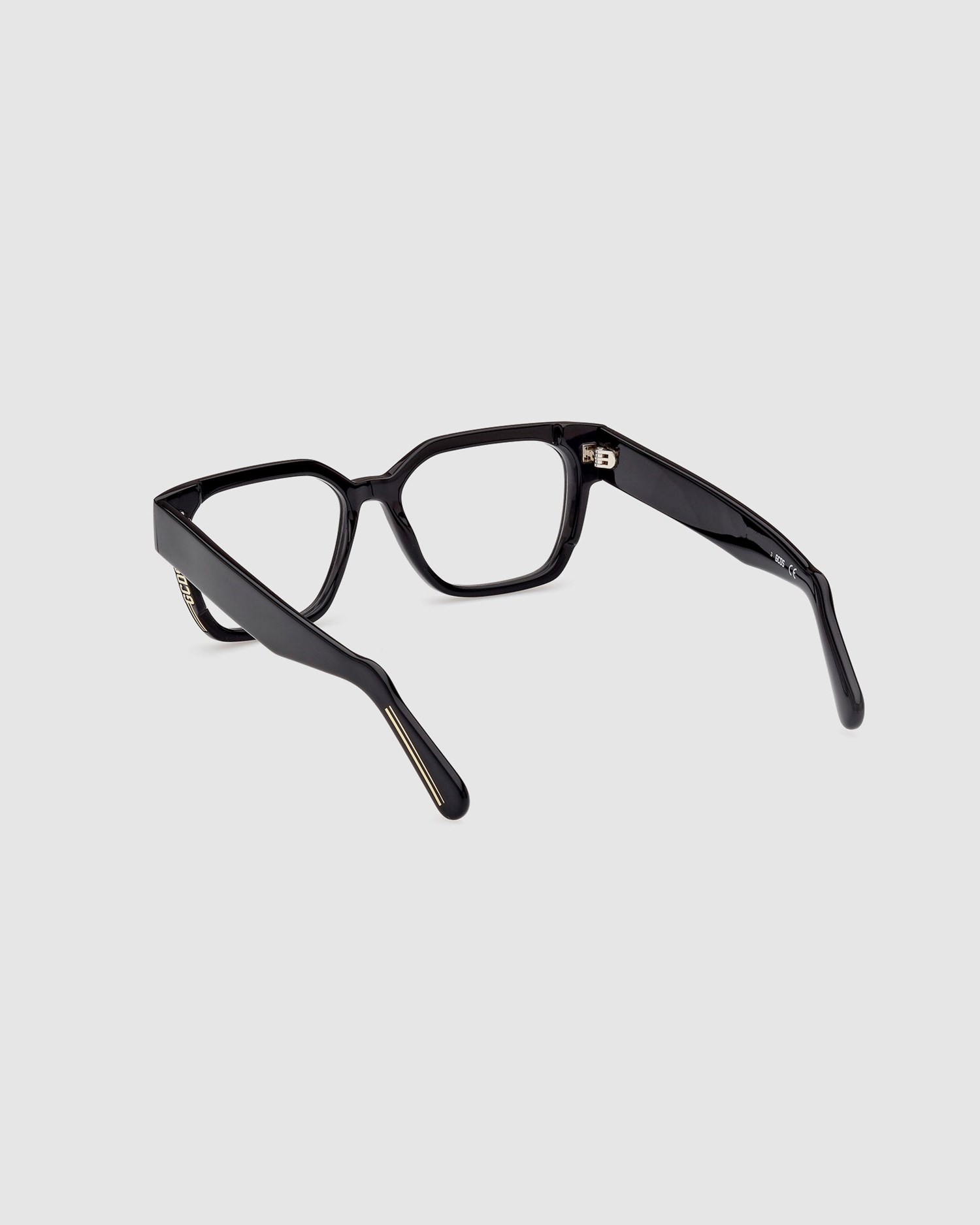 Lunettes de Soleil GCDS Gd5013 Squared Eyeglasses Homme Noir | 296840-JKX