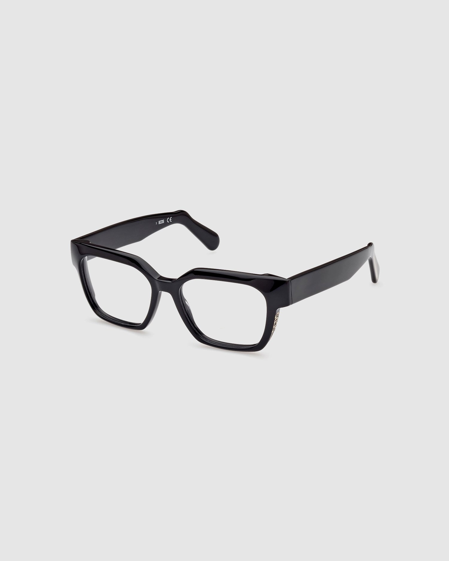 Lunettes de Soleil GCDS Gd5013 Squared Eyeglasses Homme Noir | 296840-JKX