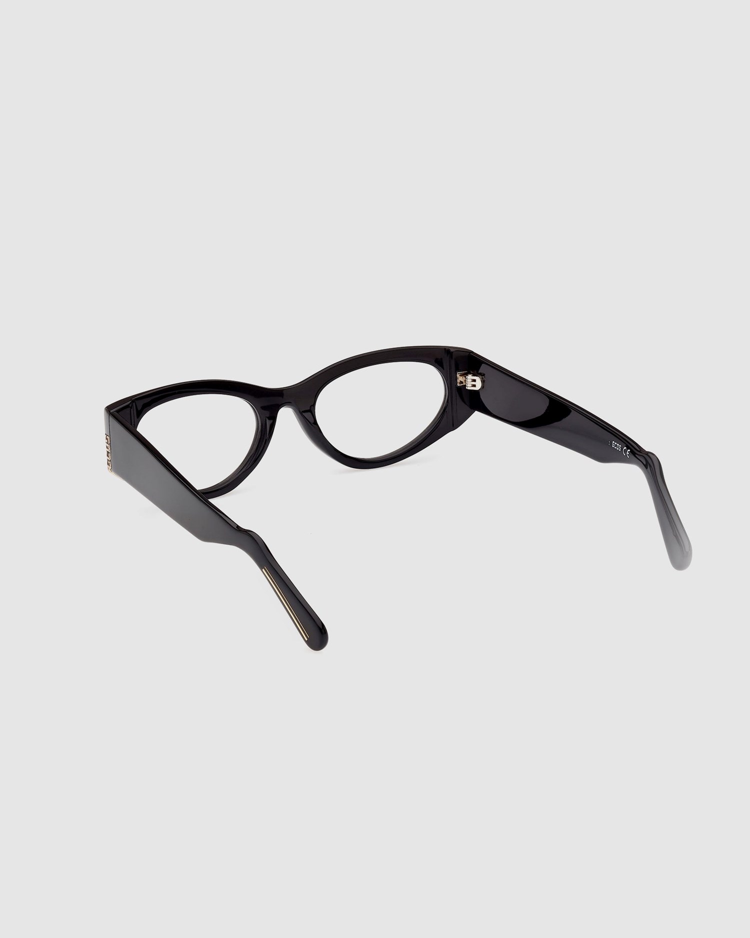Lunettes de Soleil GCDS Gd5016 Cat-eye Eyeglasses Femme Noir | 421987-UGV