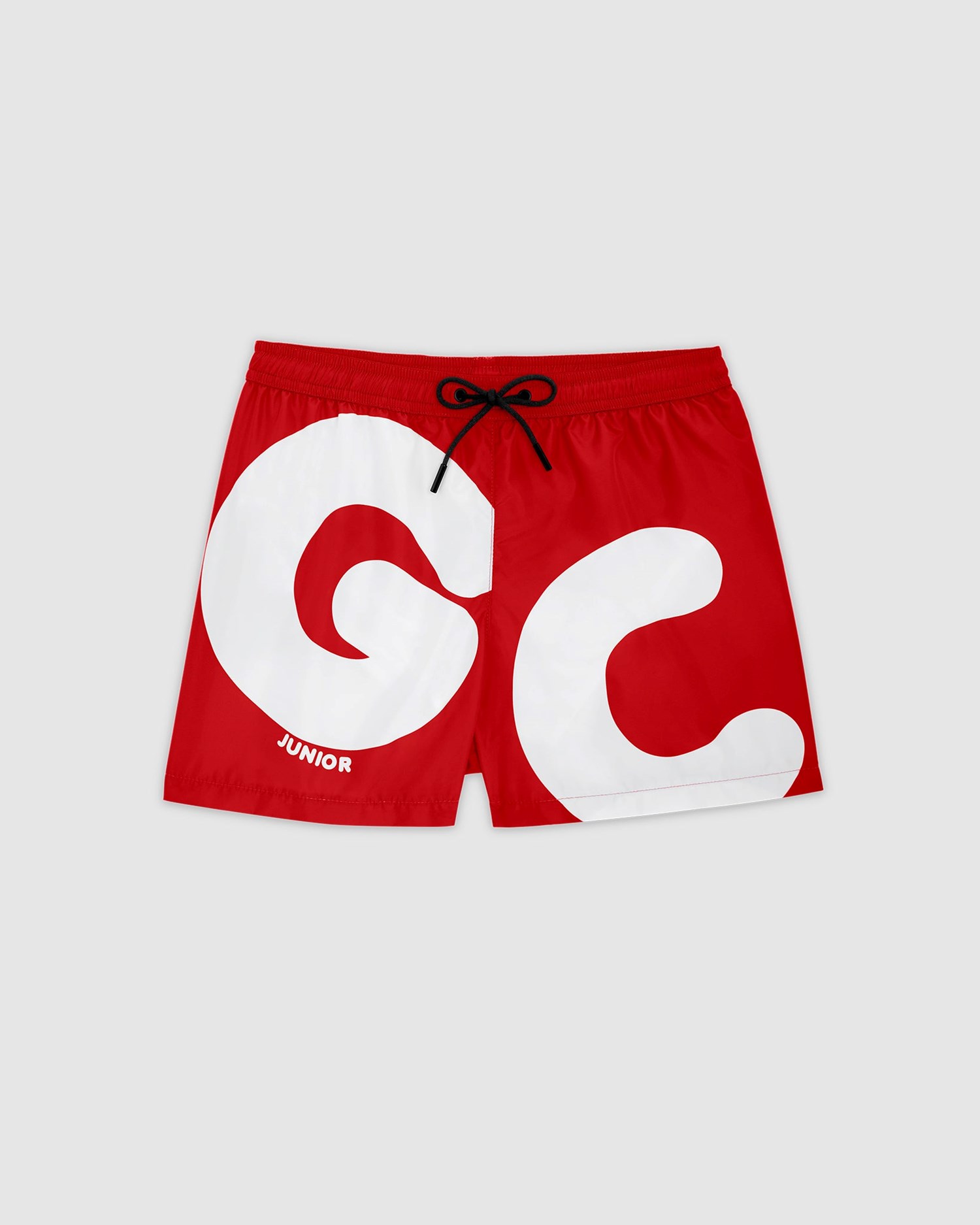 Maillots De Bain GCDS Andy Logo Swim Shorts Enfant Rouge | 591842-UDR