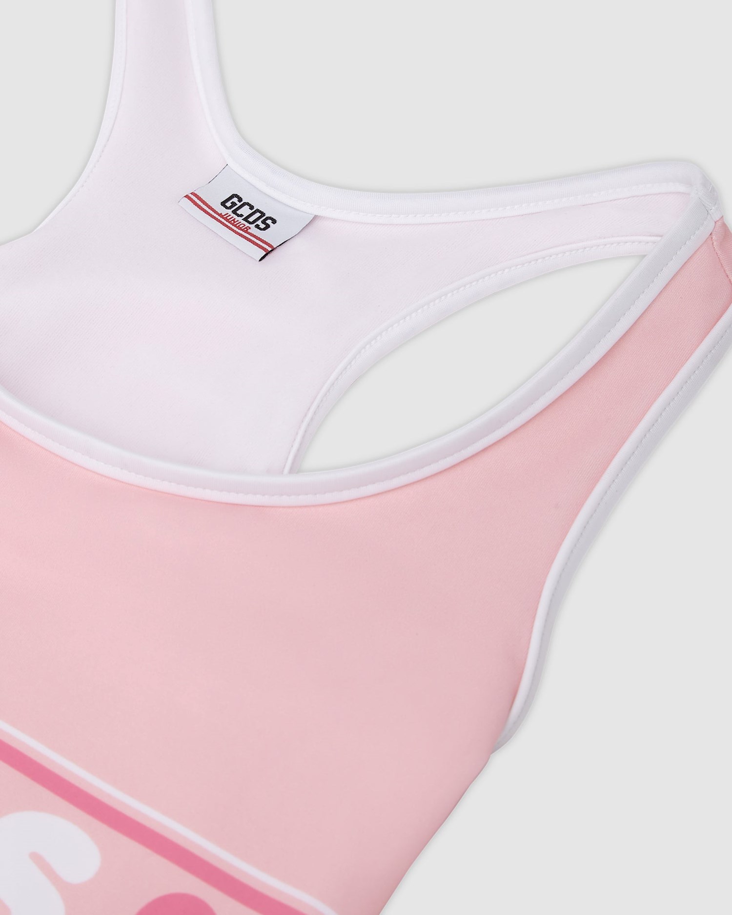 Maillots De Bain GCDS Logo Swimsuit Enfant Rose | 128497-VBH
