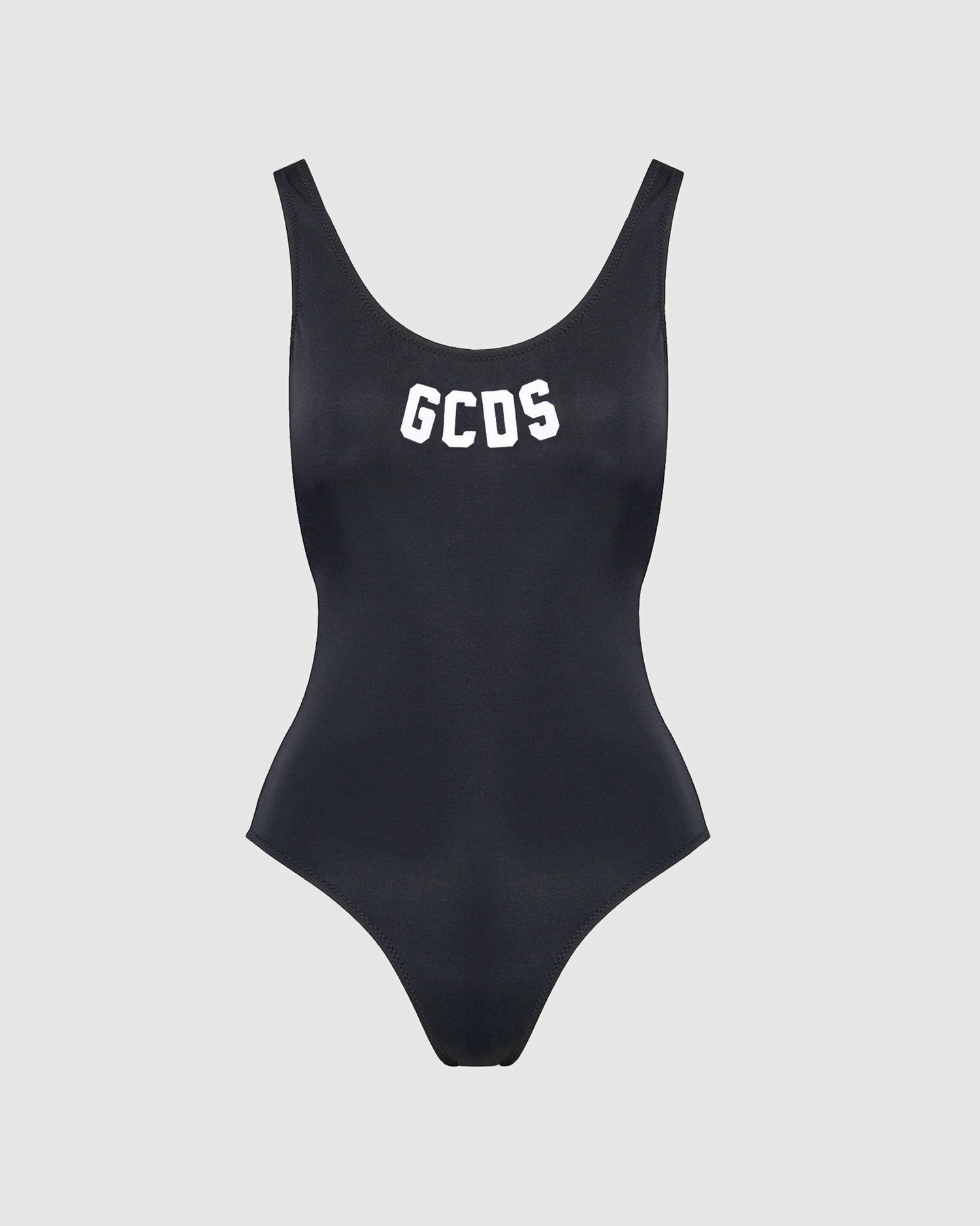 Maillots De Bain GCDS Logo Swimsuit Femme Noir | 705623-WQJ