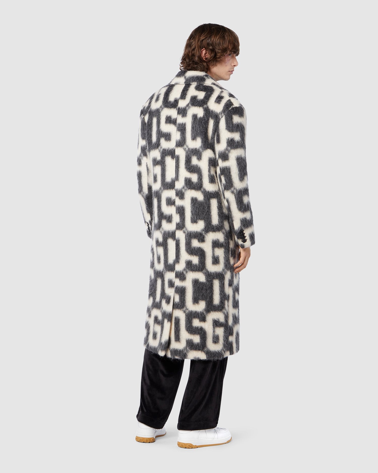 Manteaux GCDS Monogram Coat Homme Multicolore | 608917-JUB