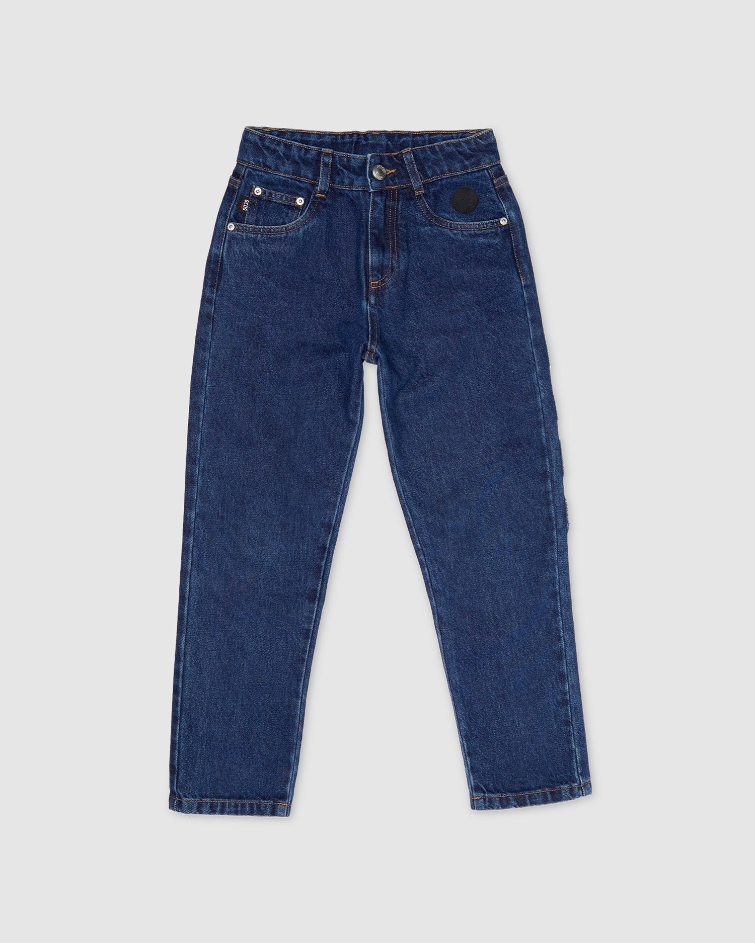 Pantalons GCDS Bucket Denim Trousers Enfant Bleu Clair | 587096-GZN