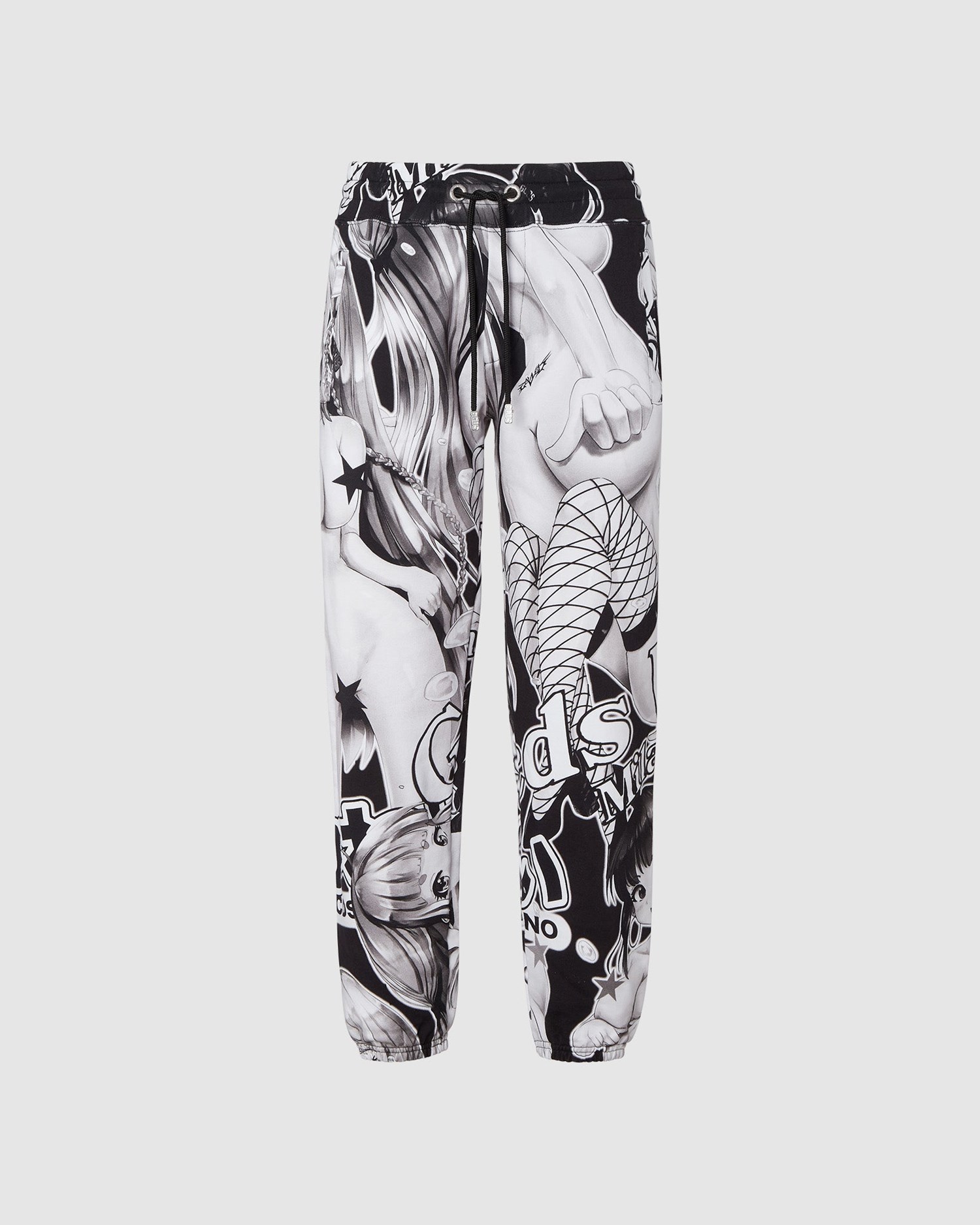 Pantalons GCDS Hentai Sweatbottoms Femme Noir | 607815-QMW