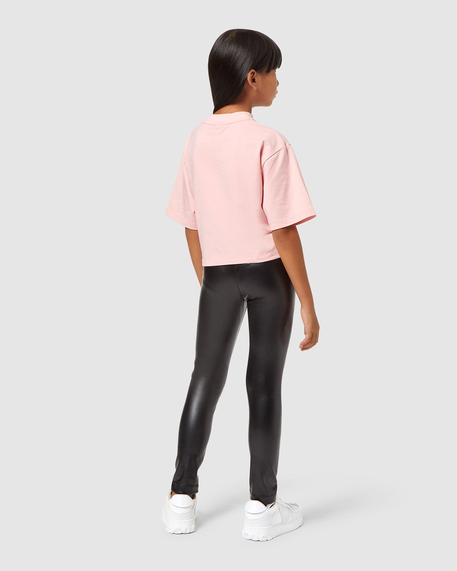 Pantalons GCDS Leggings Enfant Noir | 790361-ZIT