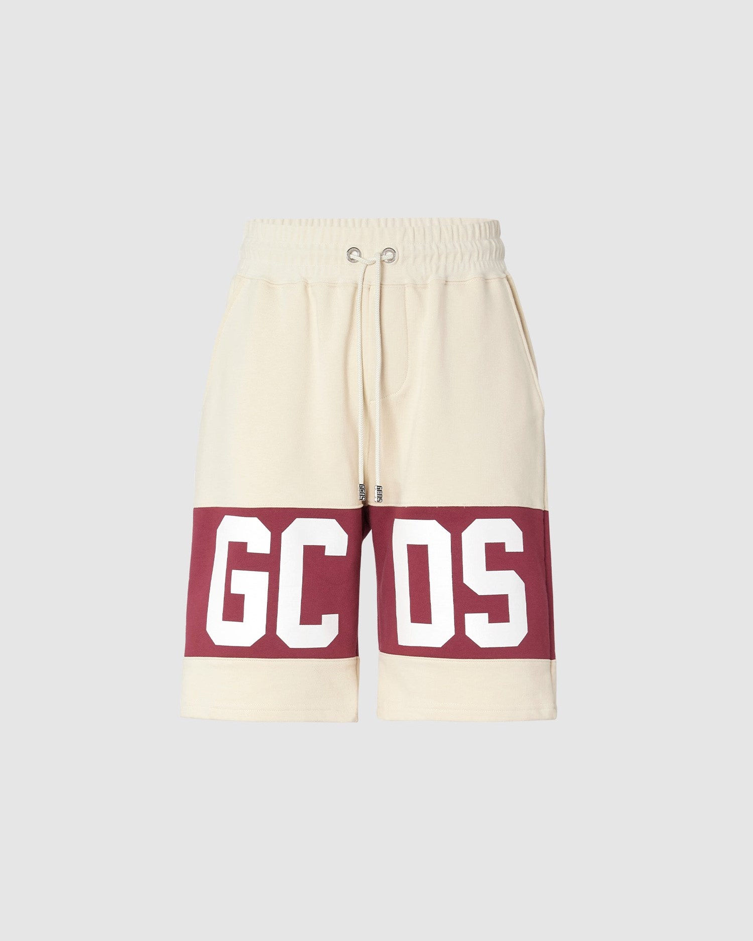 Pantalons GCDS Logo Band Regular Sweatshorts Homme Bordeaux | 062718-FAE