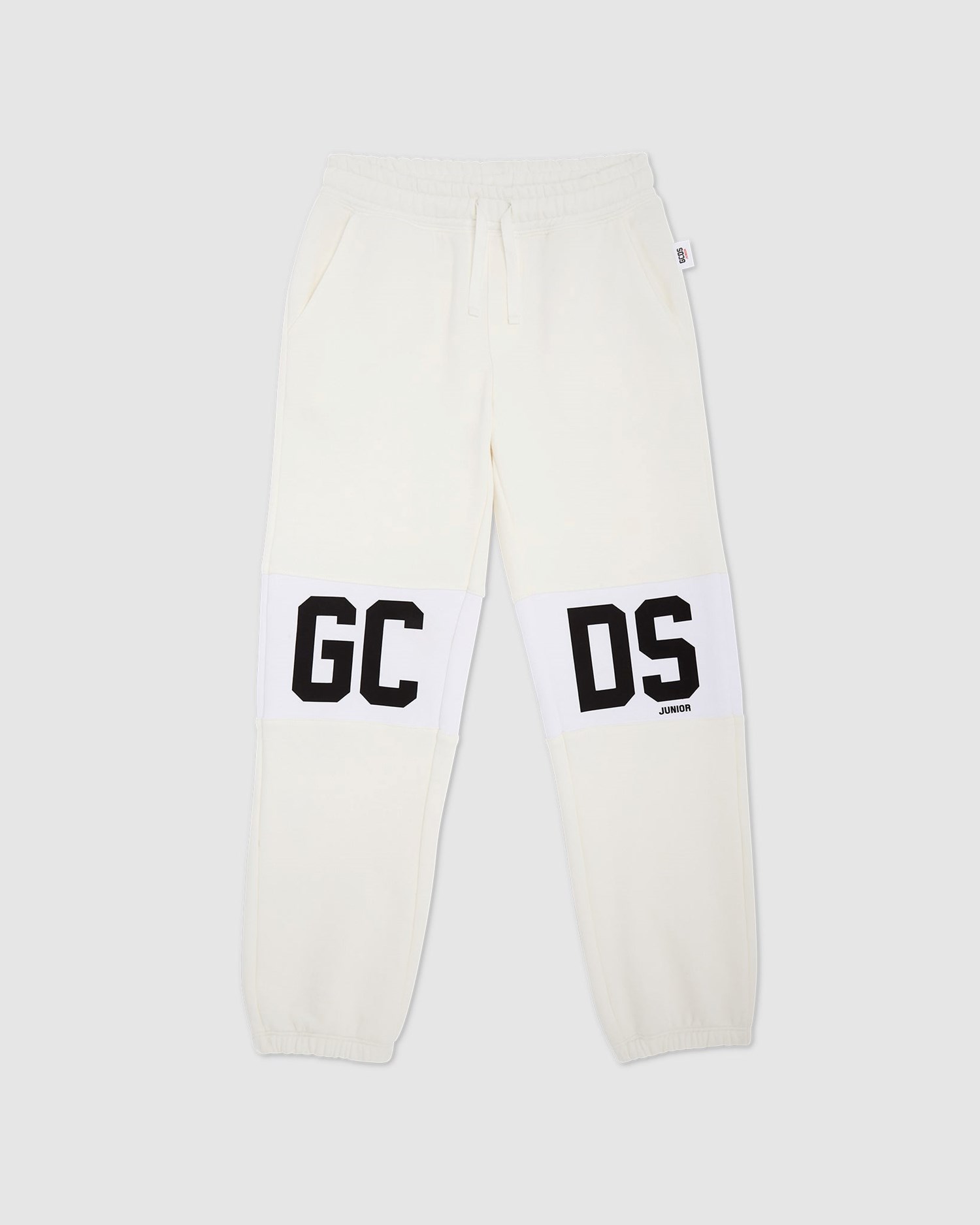 Pantalons GCDS Logo Band Sweatpants Enfant Blanche | 896431-EFI