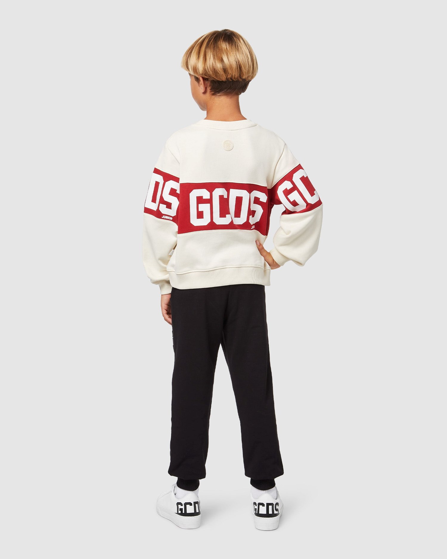 Pantalons GCDS Sweatbottoms Enfant Noir | 971658-YAK