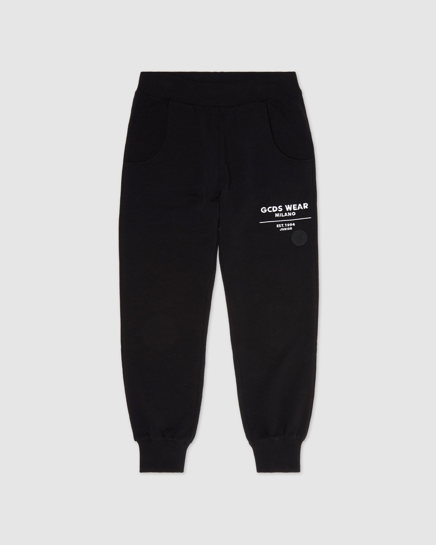 Pantalons GCDS Sweatbottoms Enfant Noir | 971658-YAK