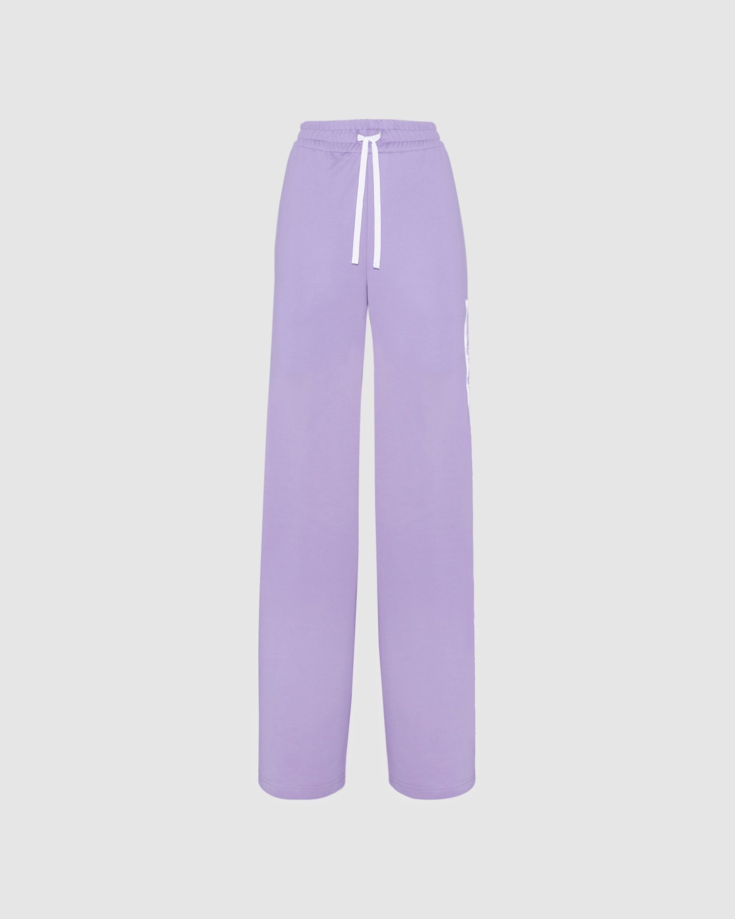 Pantalons GCDS Sport Piste Pants Femme Lilac | 183079-EKD