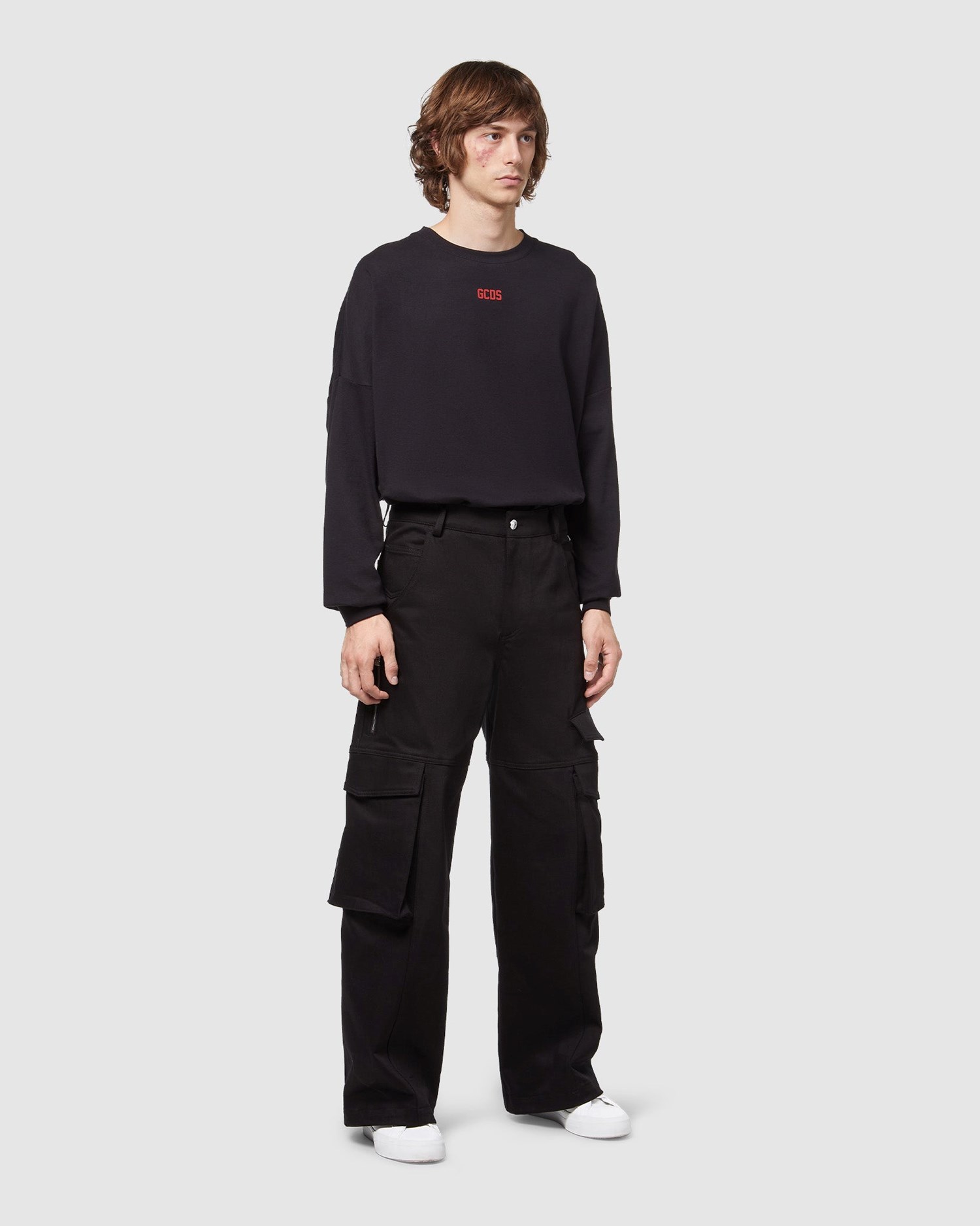 Pantalons GCDS Ultracargo Trousers Homme Noir | 957630-BZR