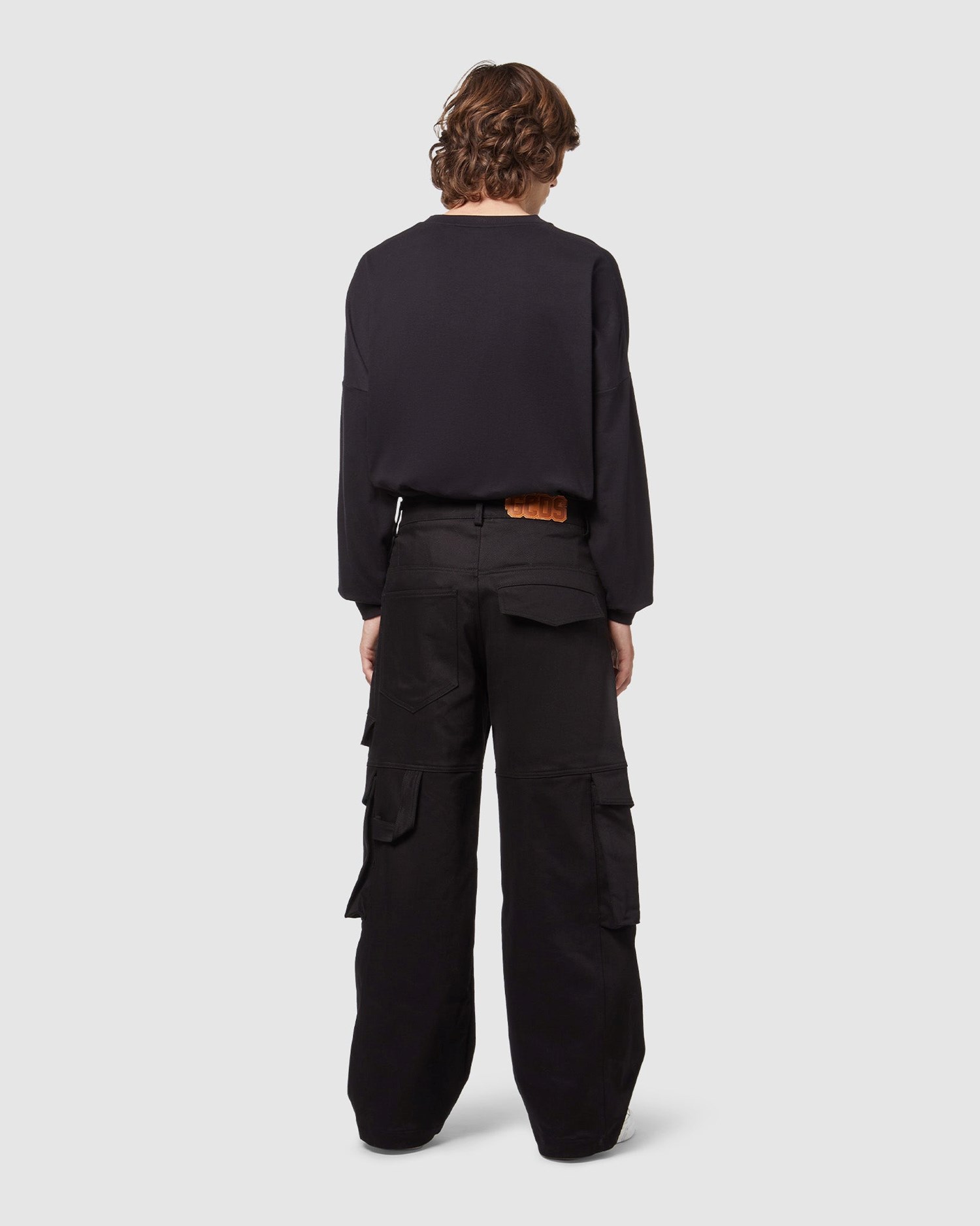 Pantalons GCDS Ultracargo Trousers Homme Noir | 957630-BZR