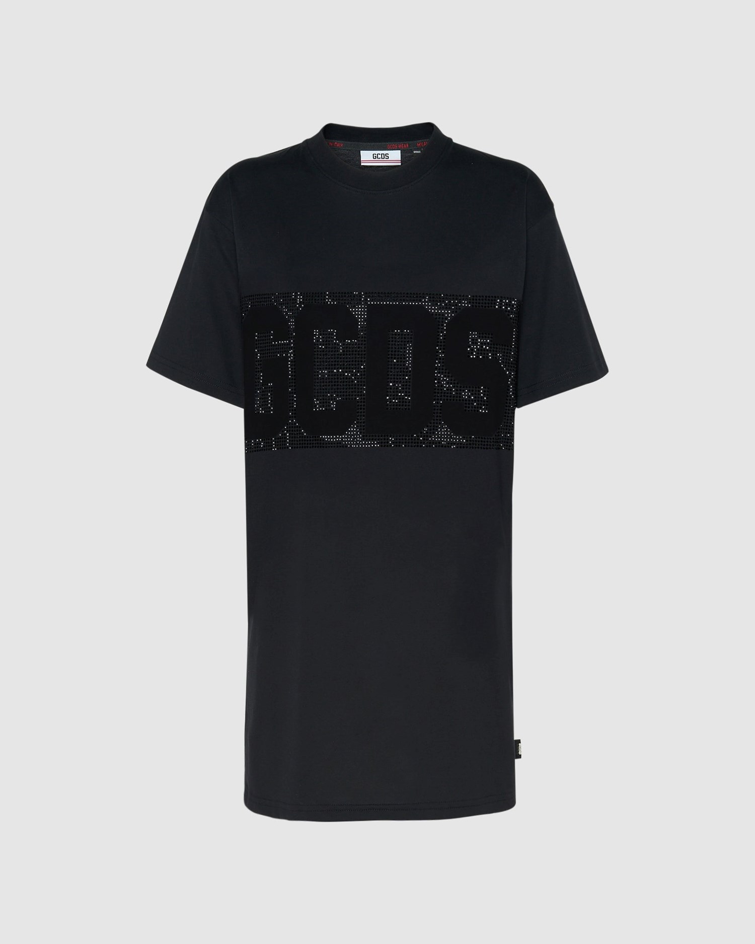 Peignoir GCDS Bling T-shirt Robe Femme Noir | 175806-VDK
