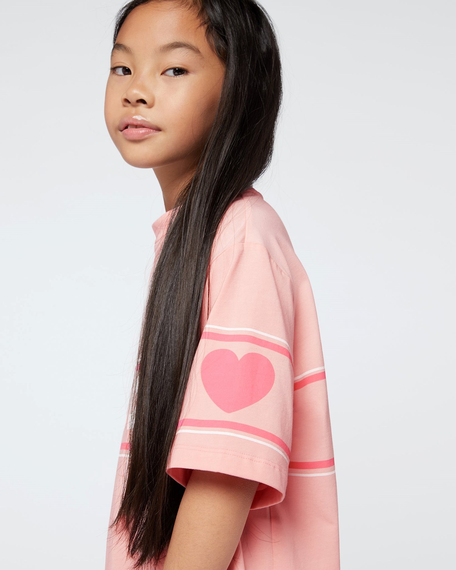 Peignoir GCDS Logo Robe Enfant Rose | 542381-PCE