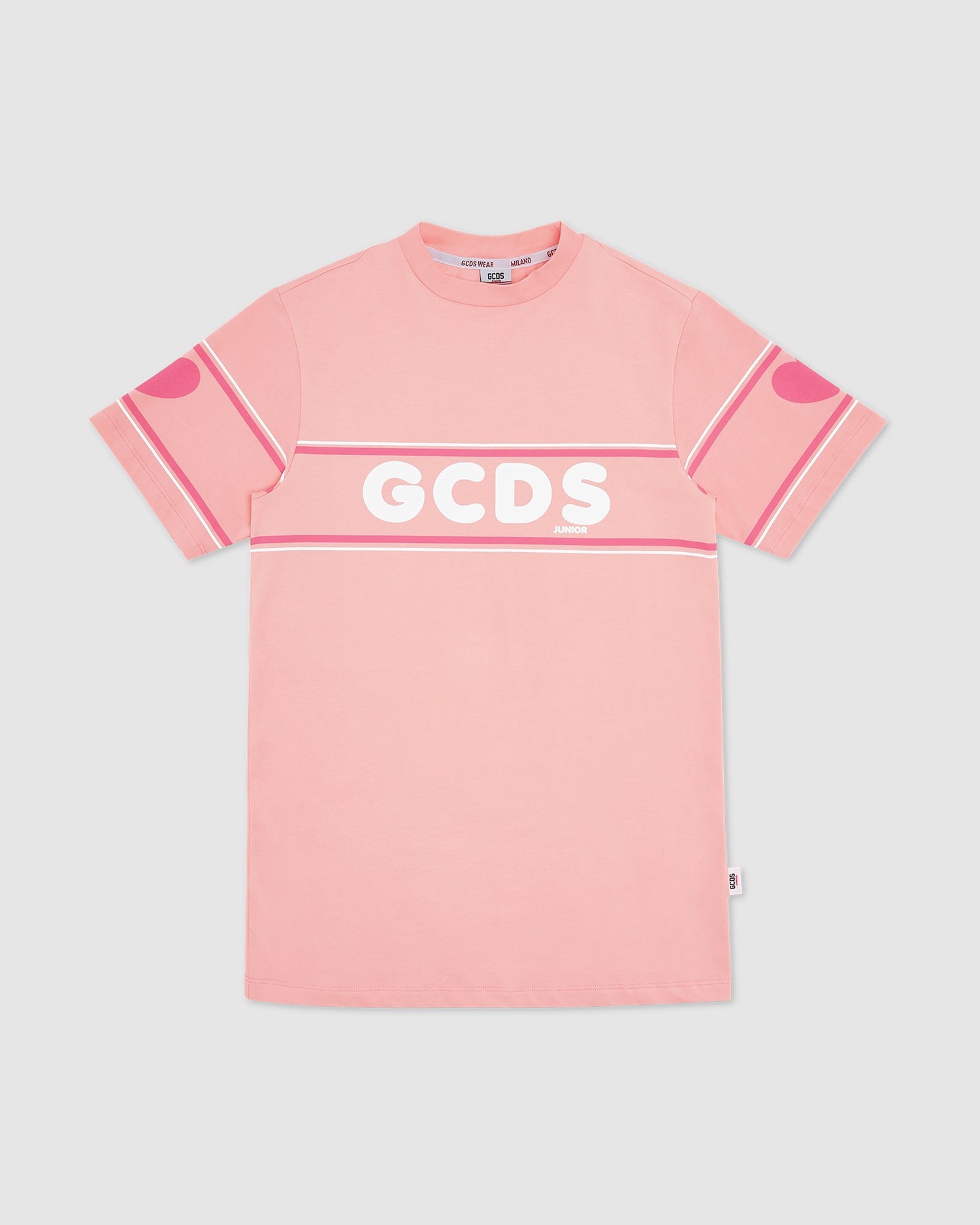 Peignoir GCDS Logo Robe Enfant Rose | 542381-PCE