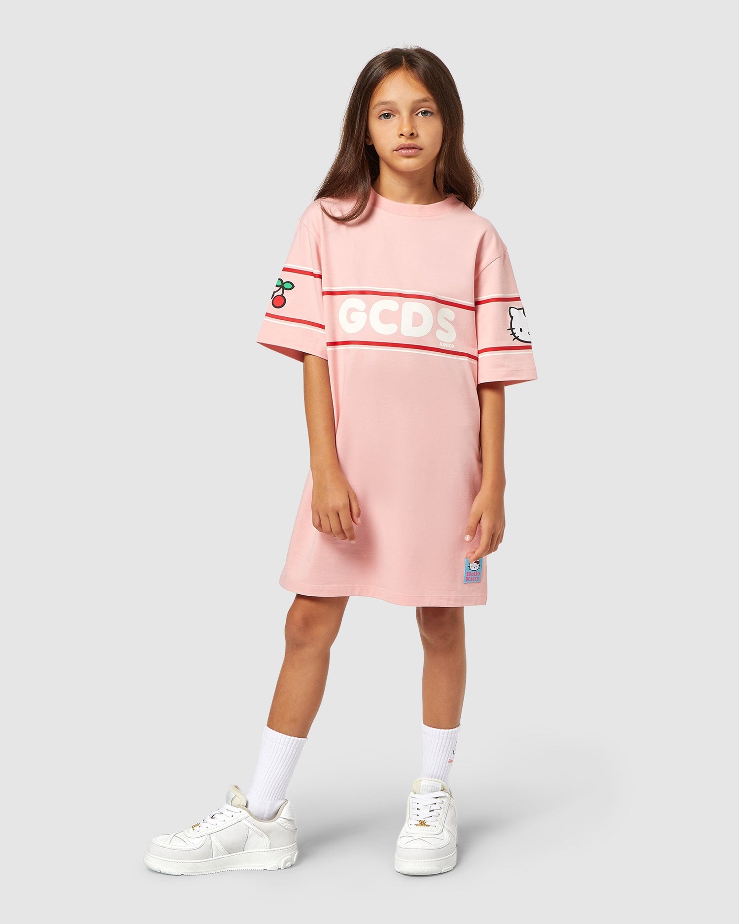 Peignoir GCDS Hello Kitty Robe Enfant Rose | 217508-JBK