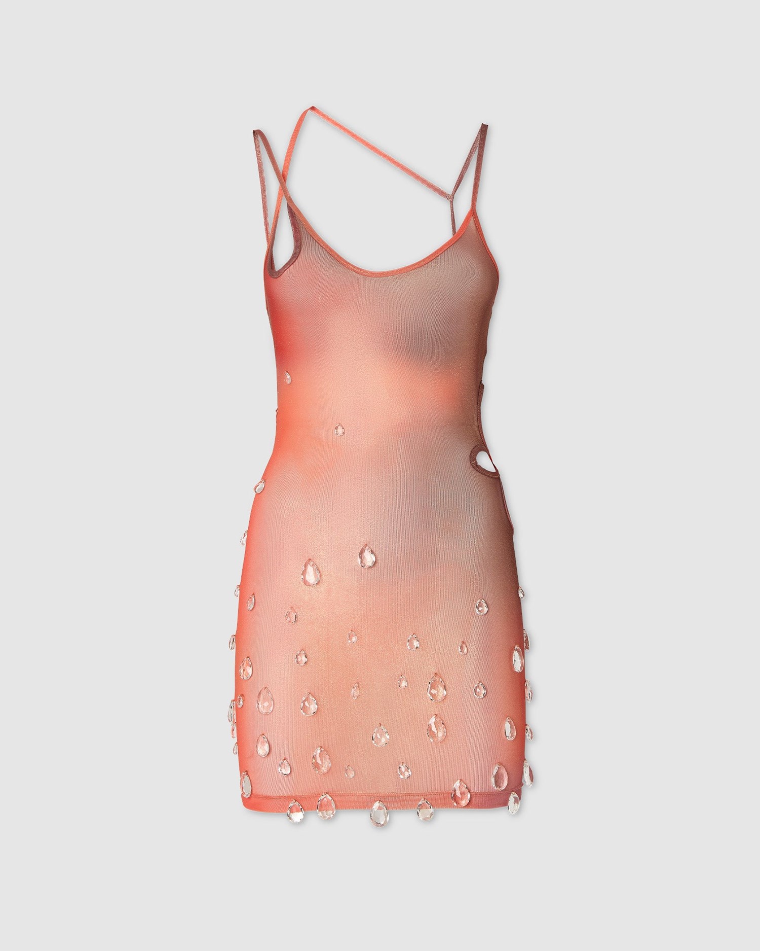 Peignoir GCDS Sita Drops Robe Femme Multicolore | 471935-DGY