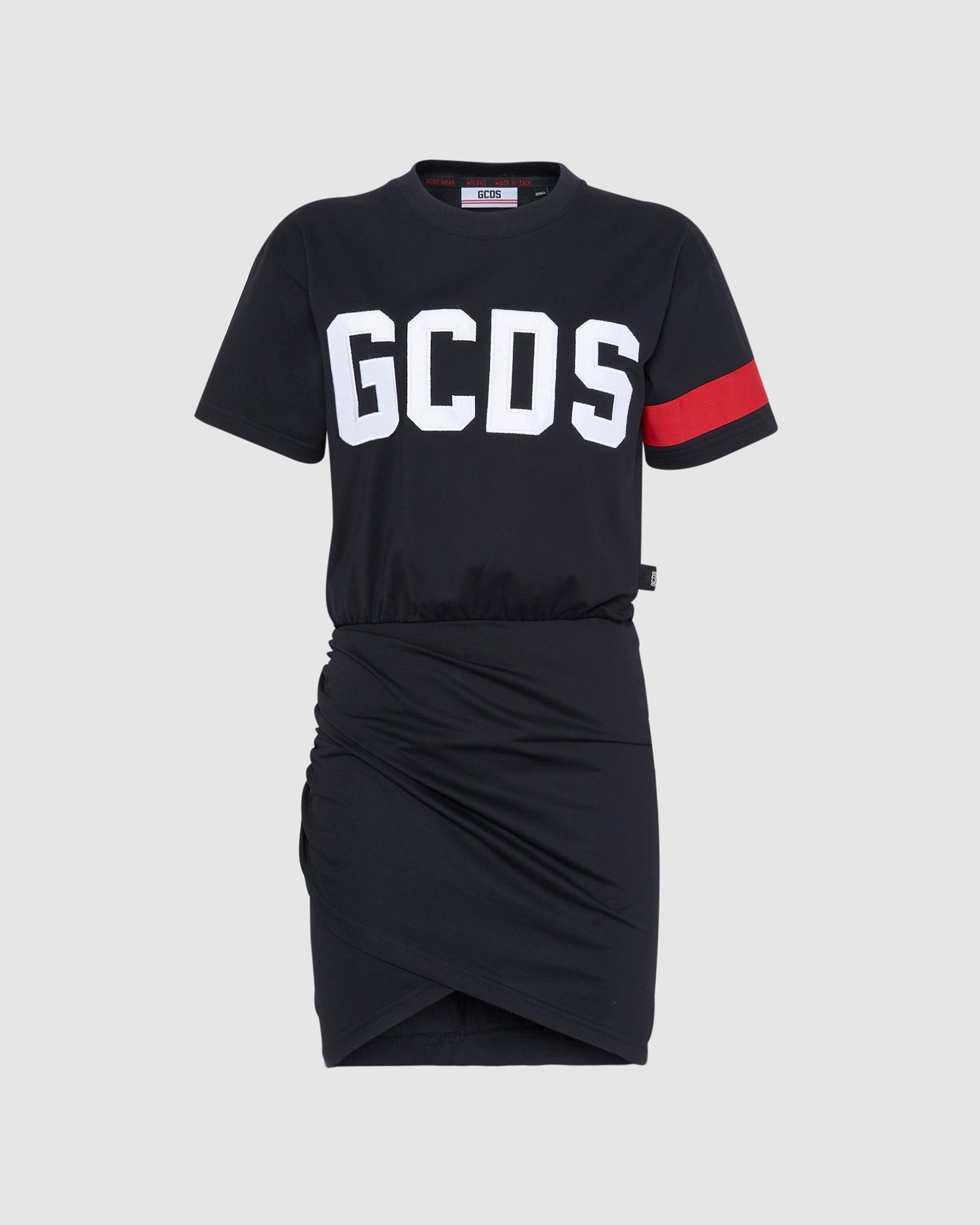 Peignoir GCDS Wrapped Gcds Logo Robe Femme Noir | 372854-QFX