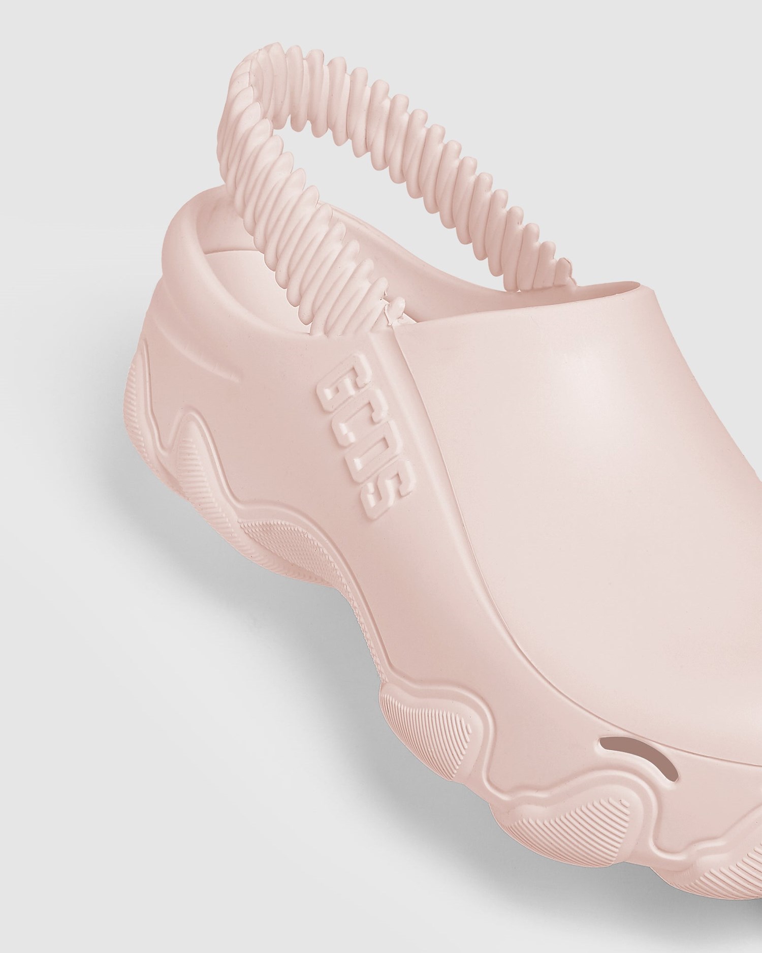 Sabots GCDS Ibex Clogs Femme Rose | 346289-WDZ