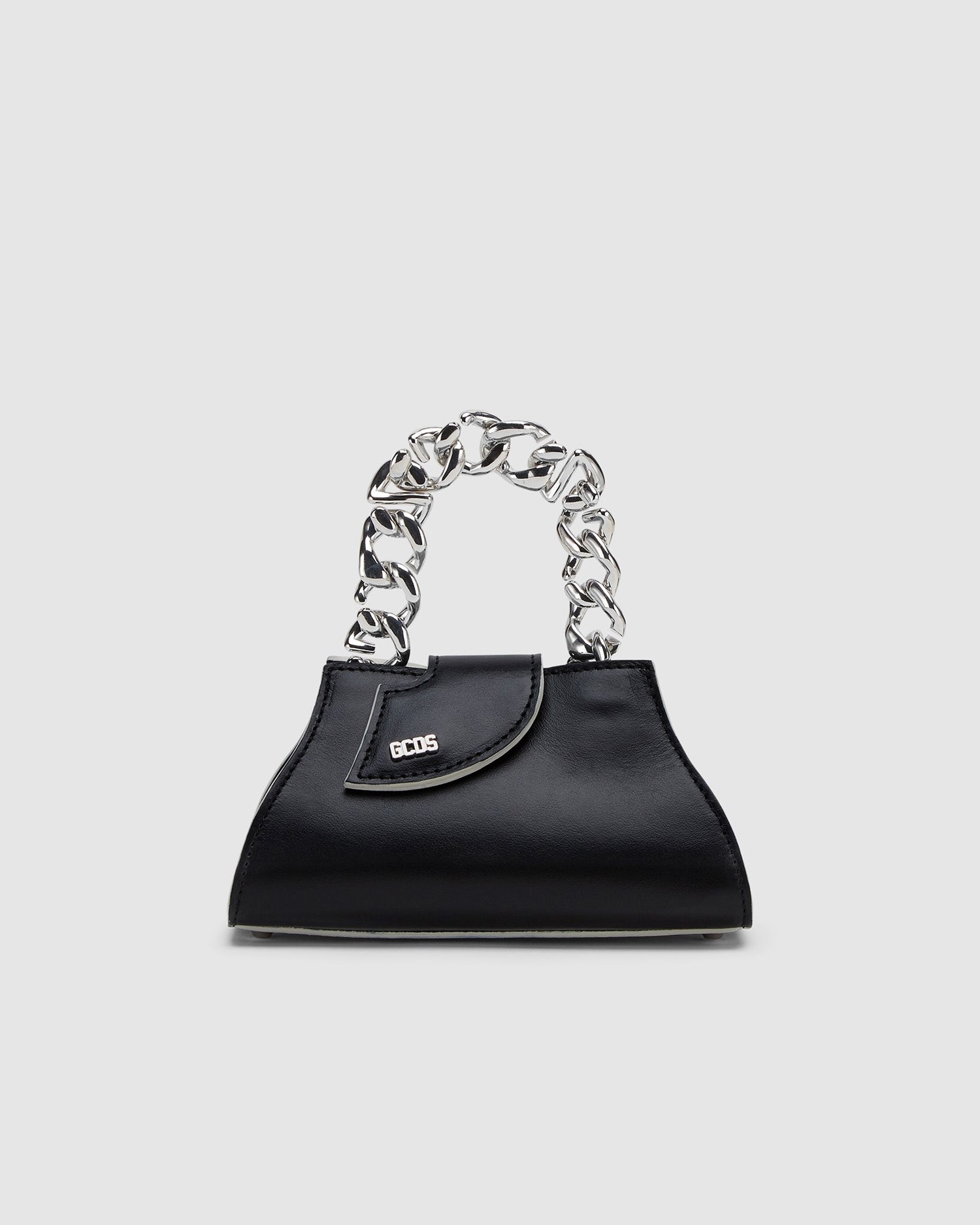 Sacs GCDS Comma Baby Bag Femme Noir | 723164-CTK