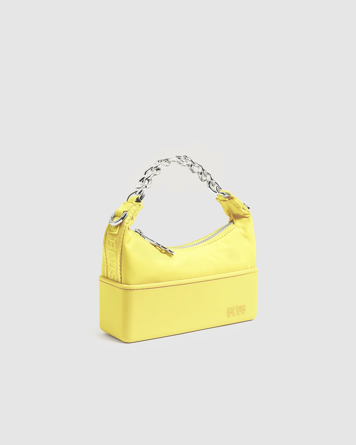 Sacs GCDS Nylon Matilda Bag Femme Jaune | 365948-WIJ