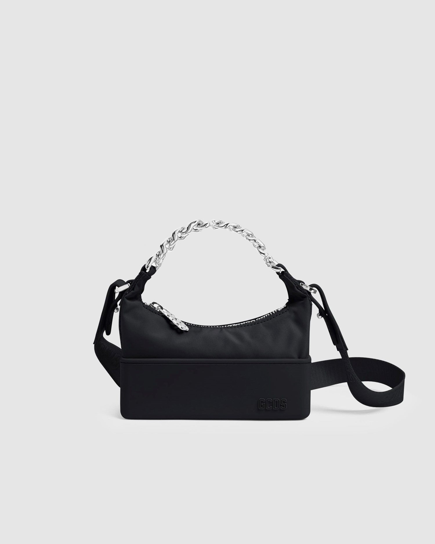 Sacs GCDS Nylon Matilda Bag Femme Noir | 078145-OHZ