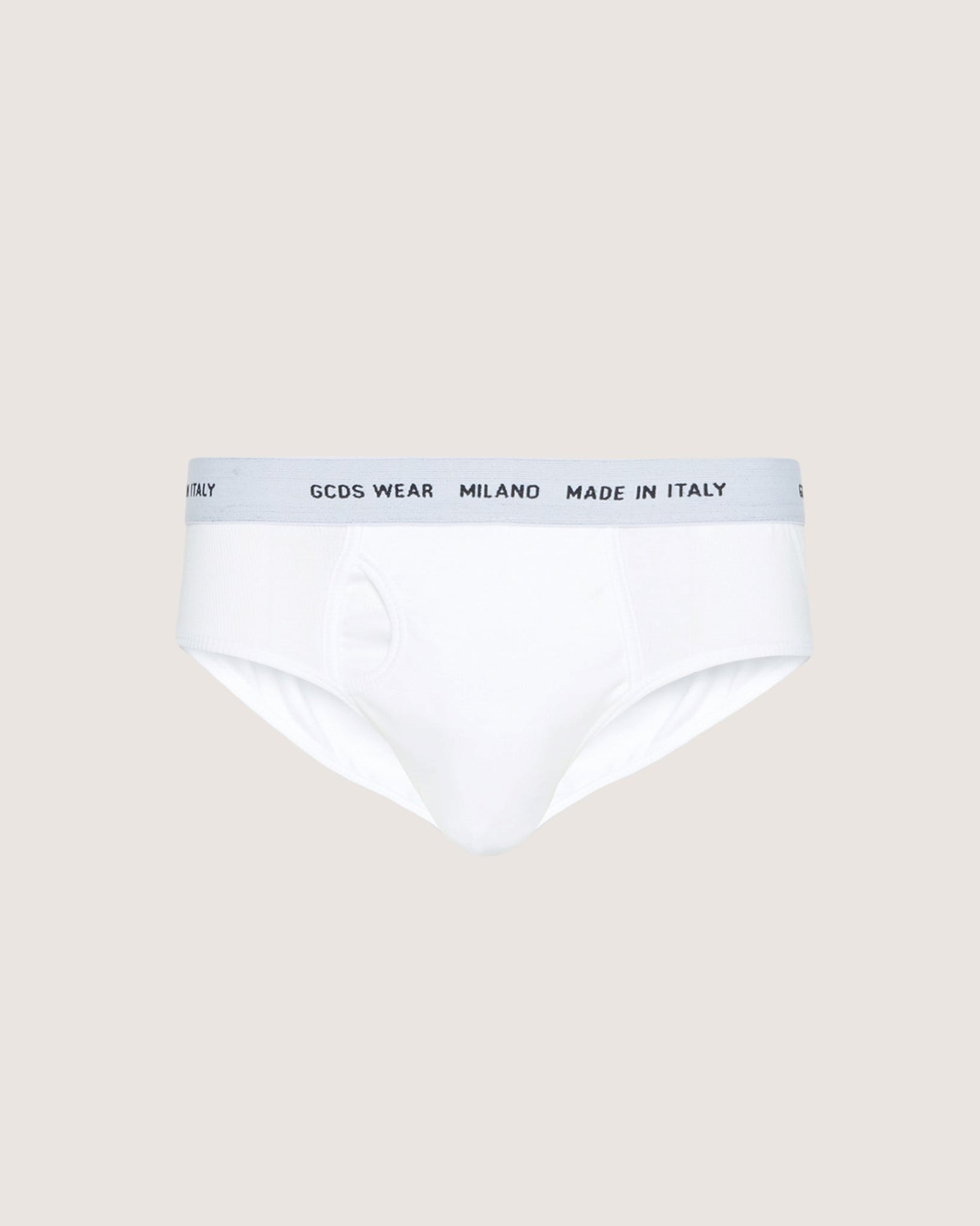 Sous Vêtement GCDS Basic Gcds Wear Briefs Homme Blanche | 574219-OXI