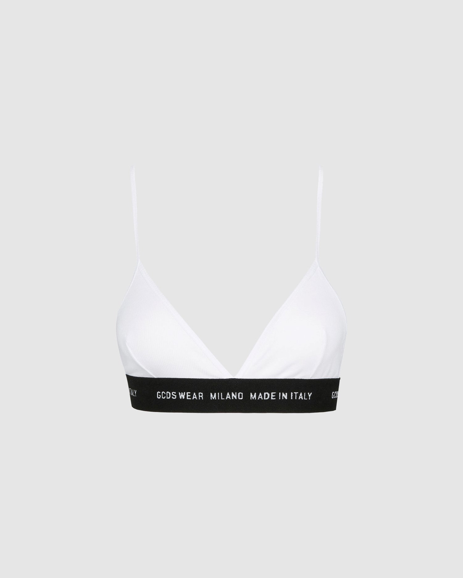 Sous Vêtement GCDS Wear Basic Bra Femme Blanche | 316524-ATM