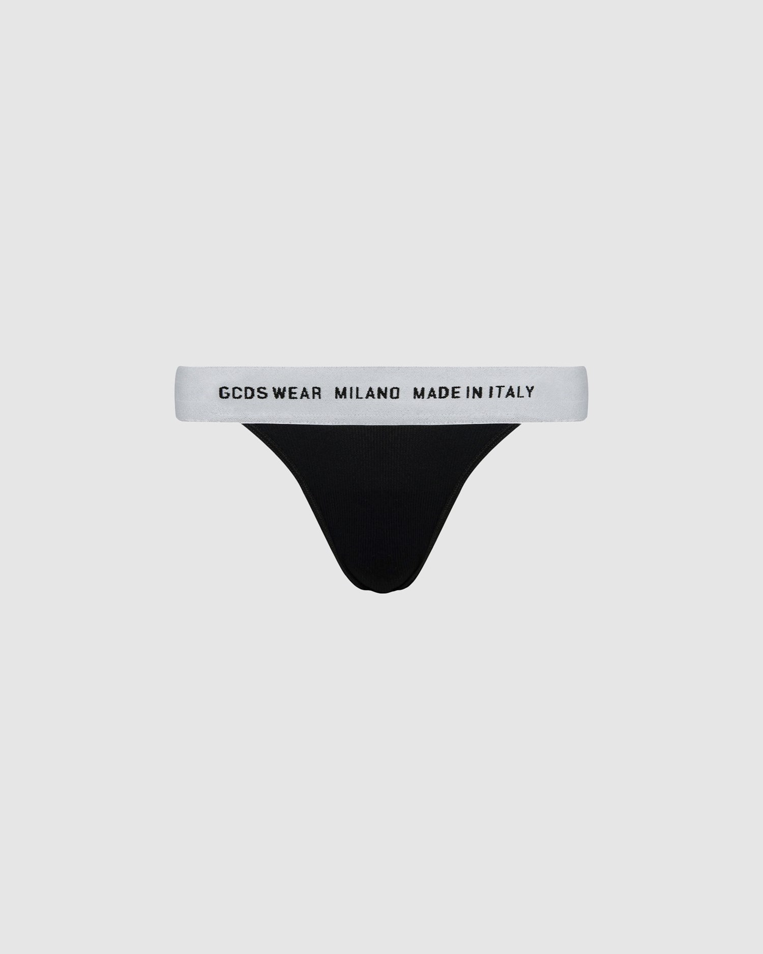 Sous Vêtement GCDS Wear Slip Femme Noir | 815924-GCO