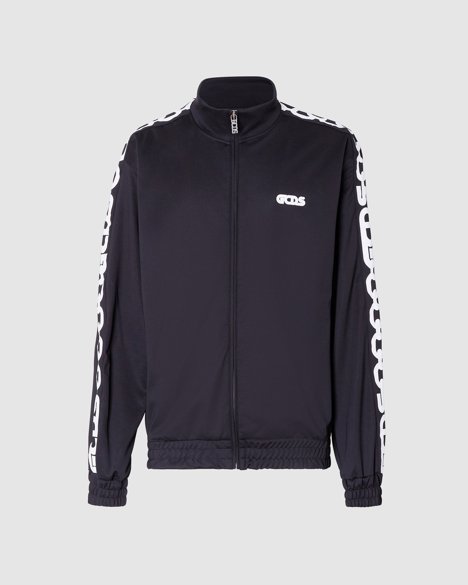 Sweat À Capuche GCDS Chain Piste Top Homme Noir | 875061-STF