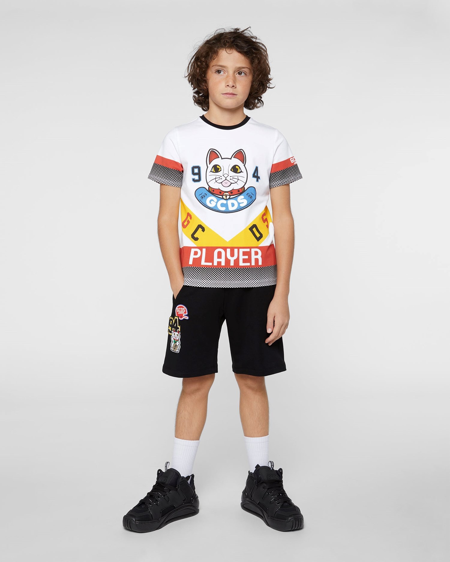 Sweat À Capuche GCDS Kittho Tracksuit Enfant Multicolore | 140358-SLT