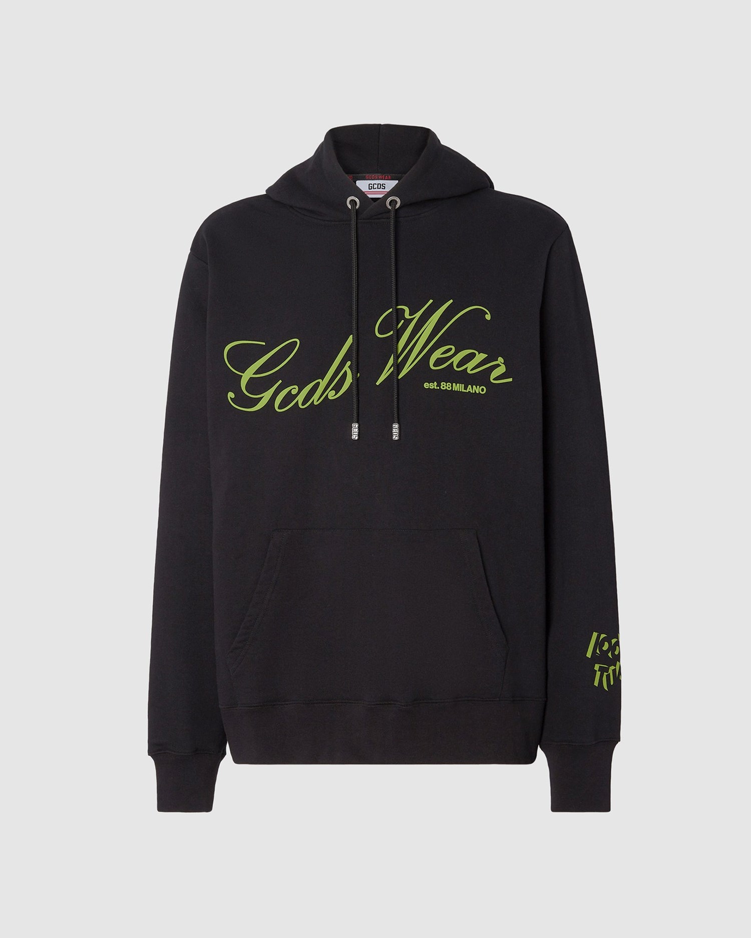 Sweat À Capuche GCDS Looney Tunes Regular Hoodie Homme Noir | 018467-LFS