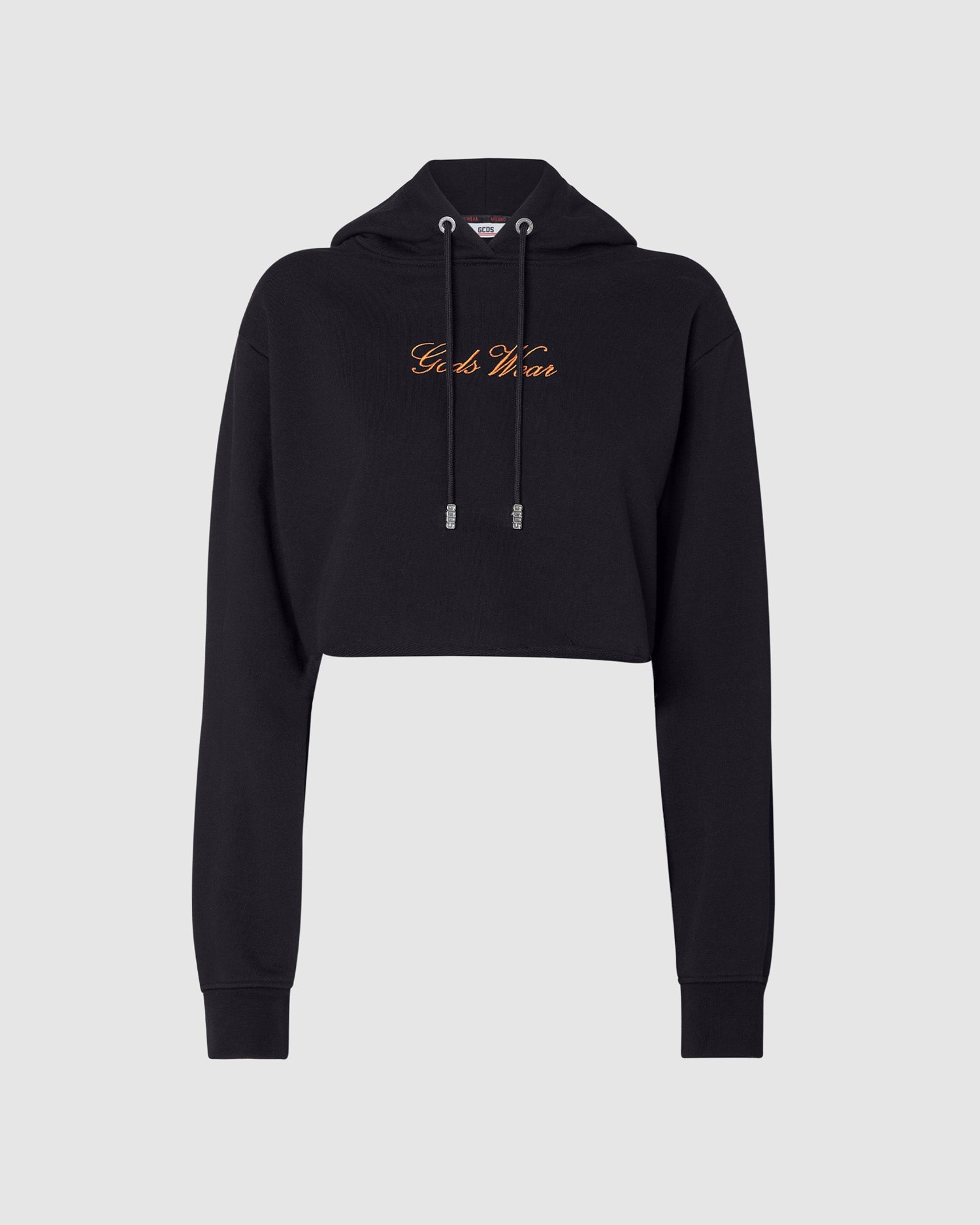 Sweatshirt GCDS Daffy Duck Cropped Sweatshirt Femme Noir | 937450-HLC