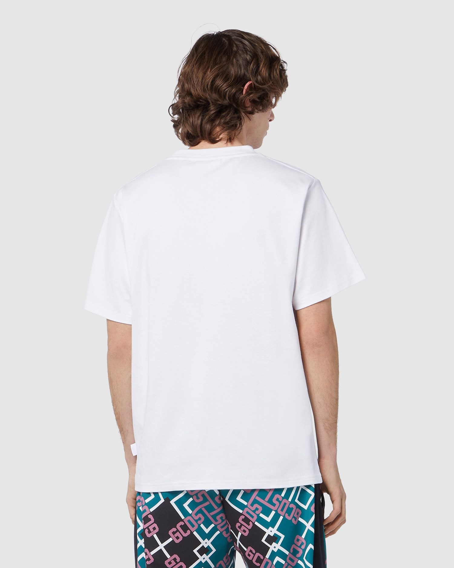T Shirts GCDS Eco Logo Regular T-shirt Femme Blanche | 068349-GWO