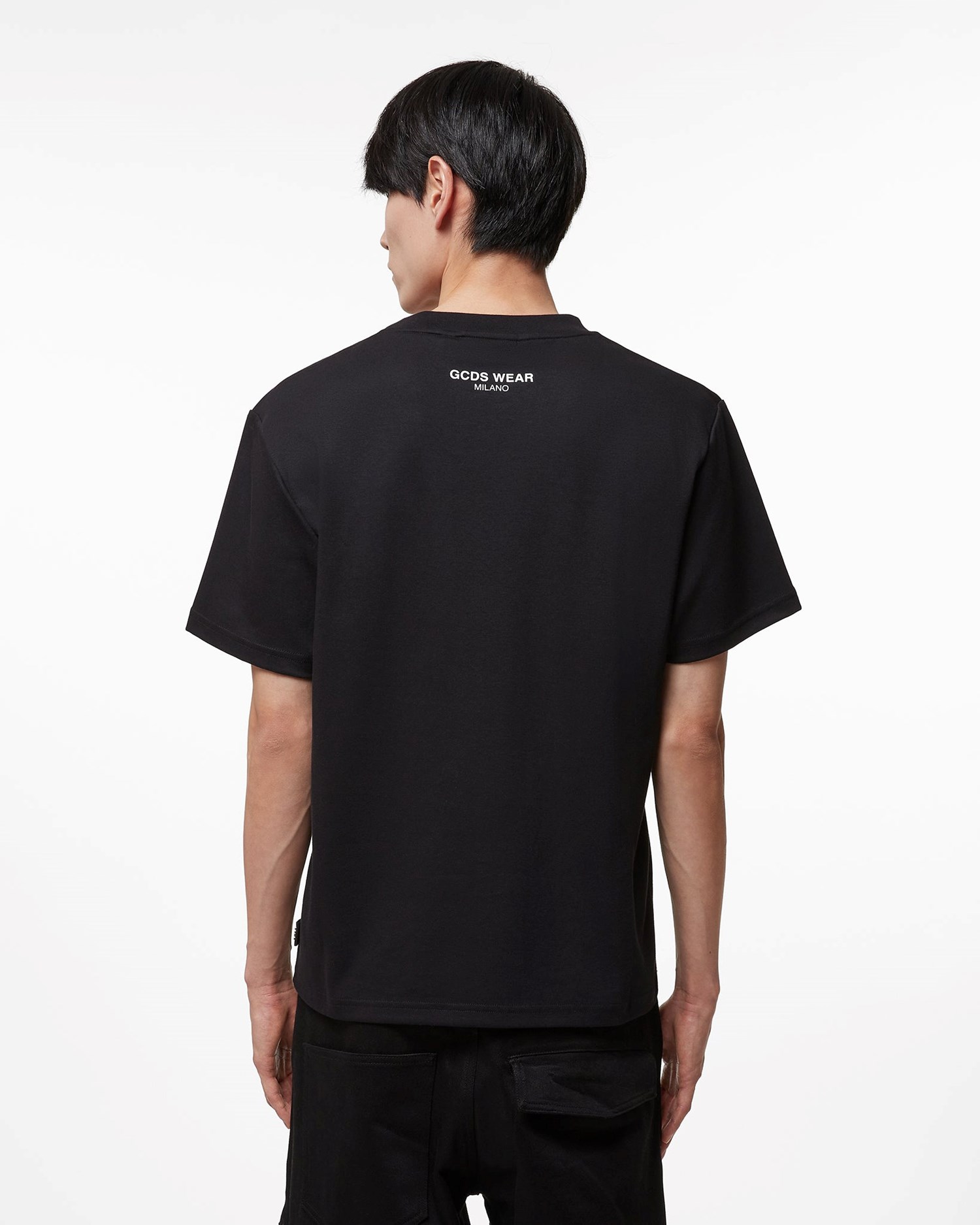 T Shirts GCDS Lunar New Year T-shirt Femme Noir | 814605-TIP