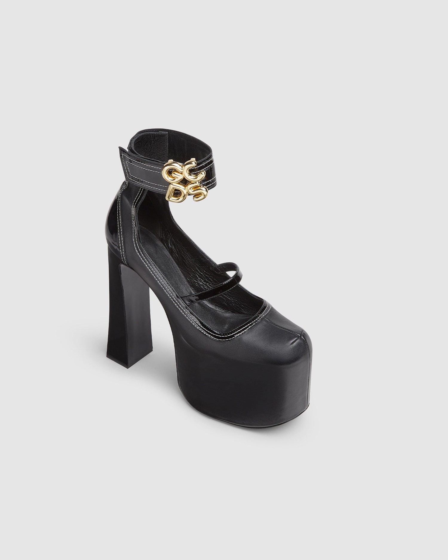 Talons GCDS Divine Heels Femme Noir | 729346-EKA