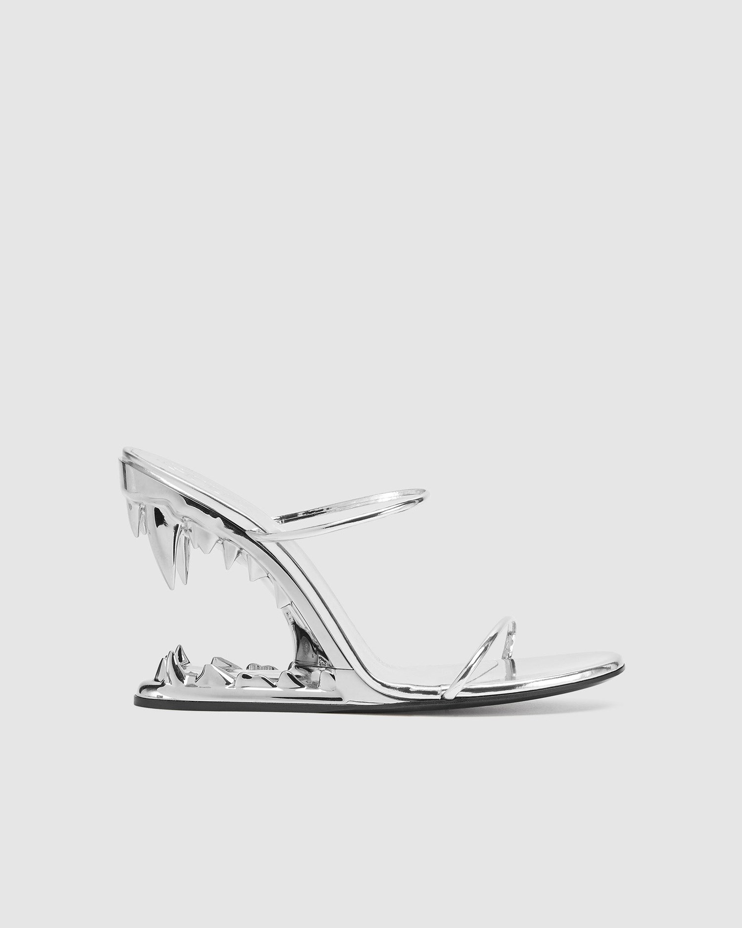 Talons GCDS Morso Heels Femme Argent | 512798-QGO