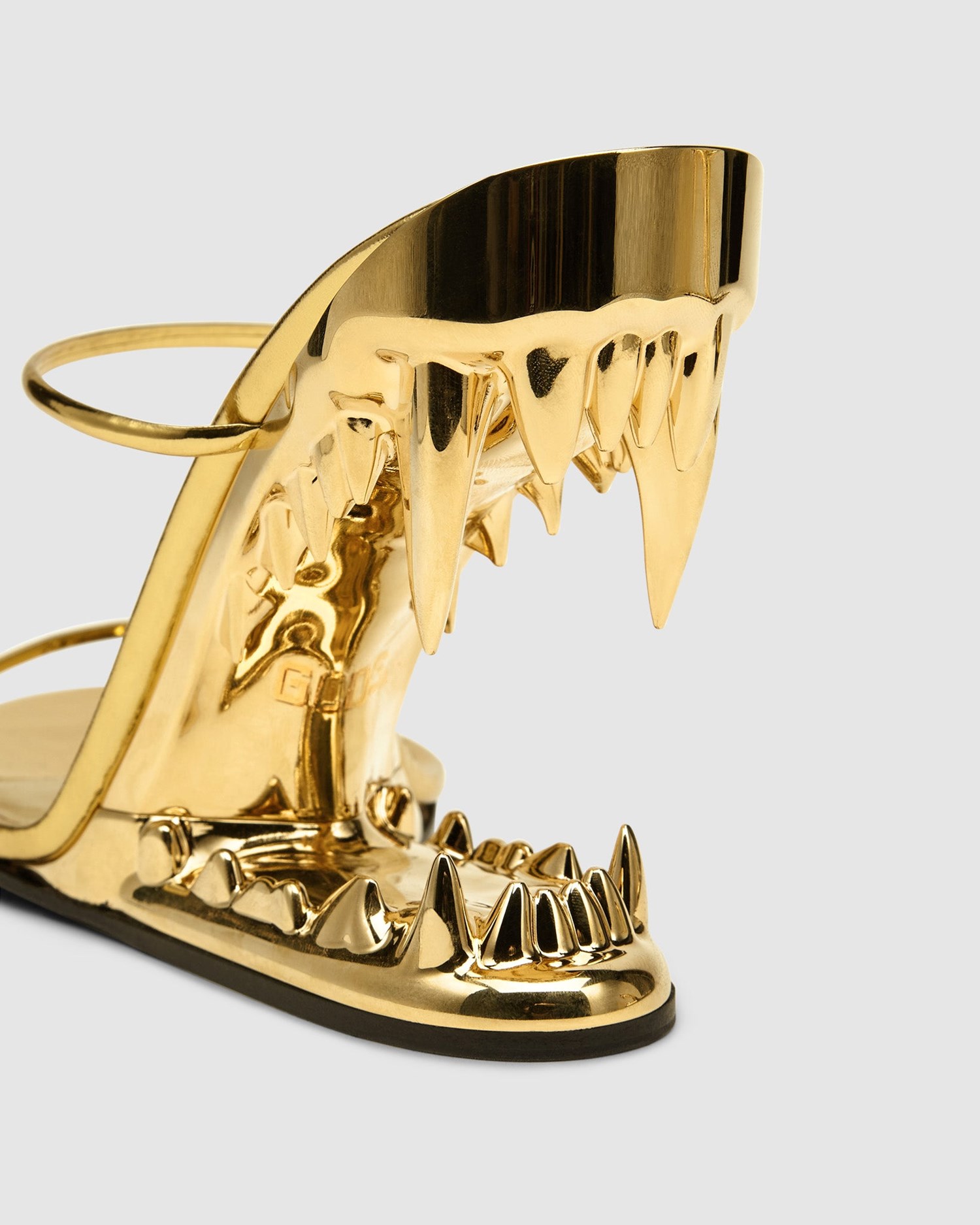 Talons GCDS Morso Heels Femme Doré | 310892-FPX