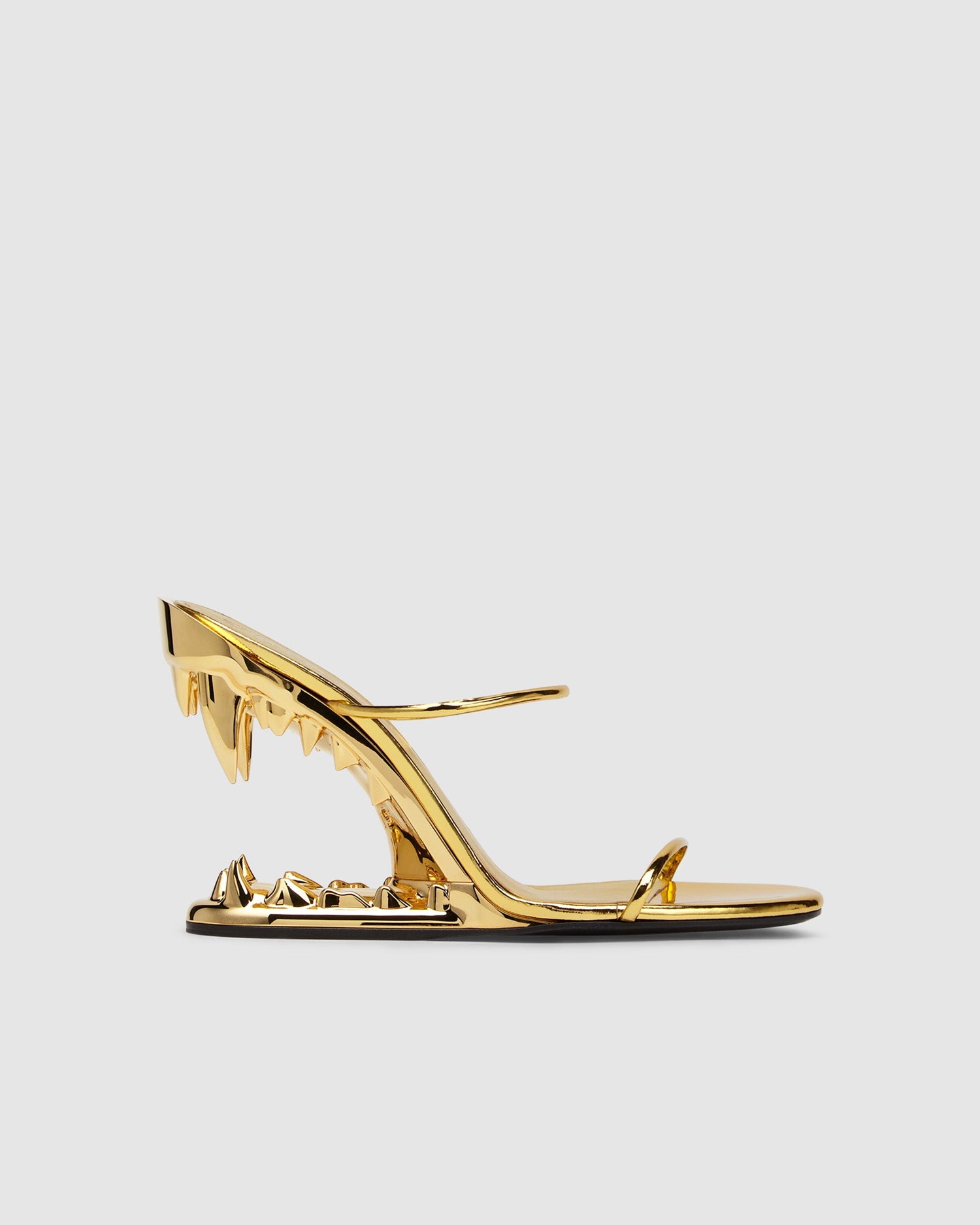 Talons GCDS Morso Heels Femme Doré | 310892-FPX