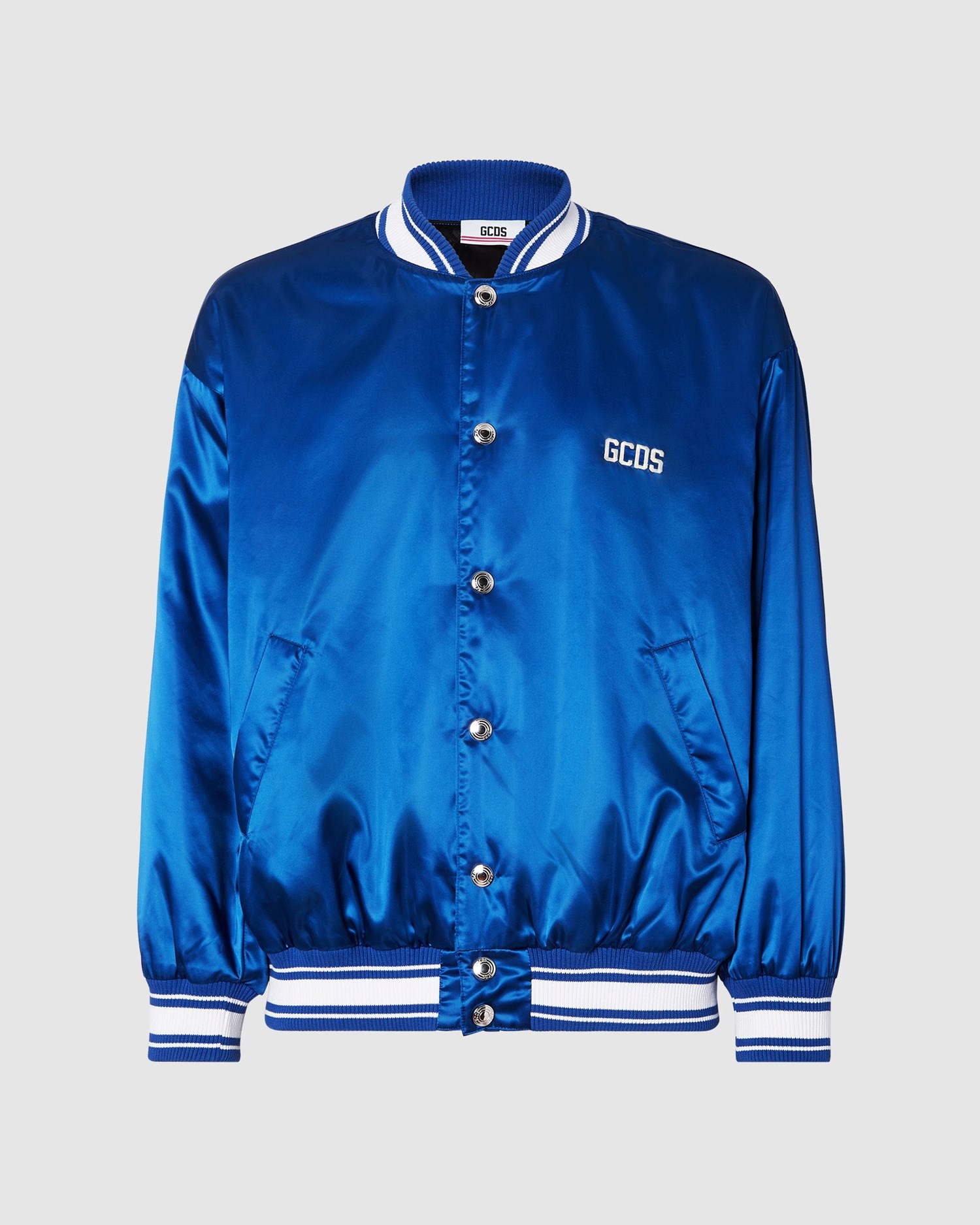 Vestes GCDS Capri Oversized Bomber Femme Bleu | 672183-DQN